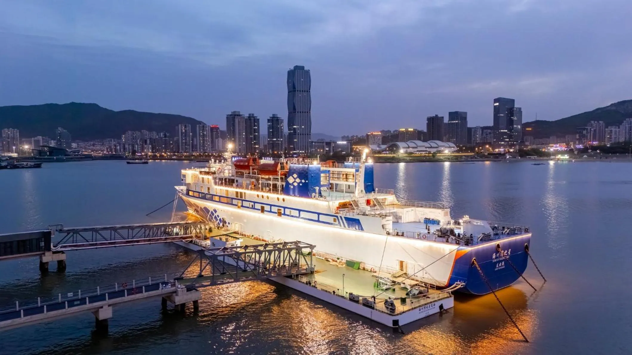 Property building in voco Lianyungang Star of HaizhouBay