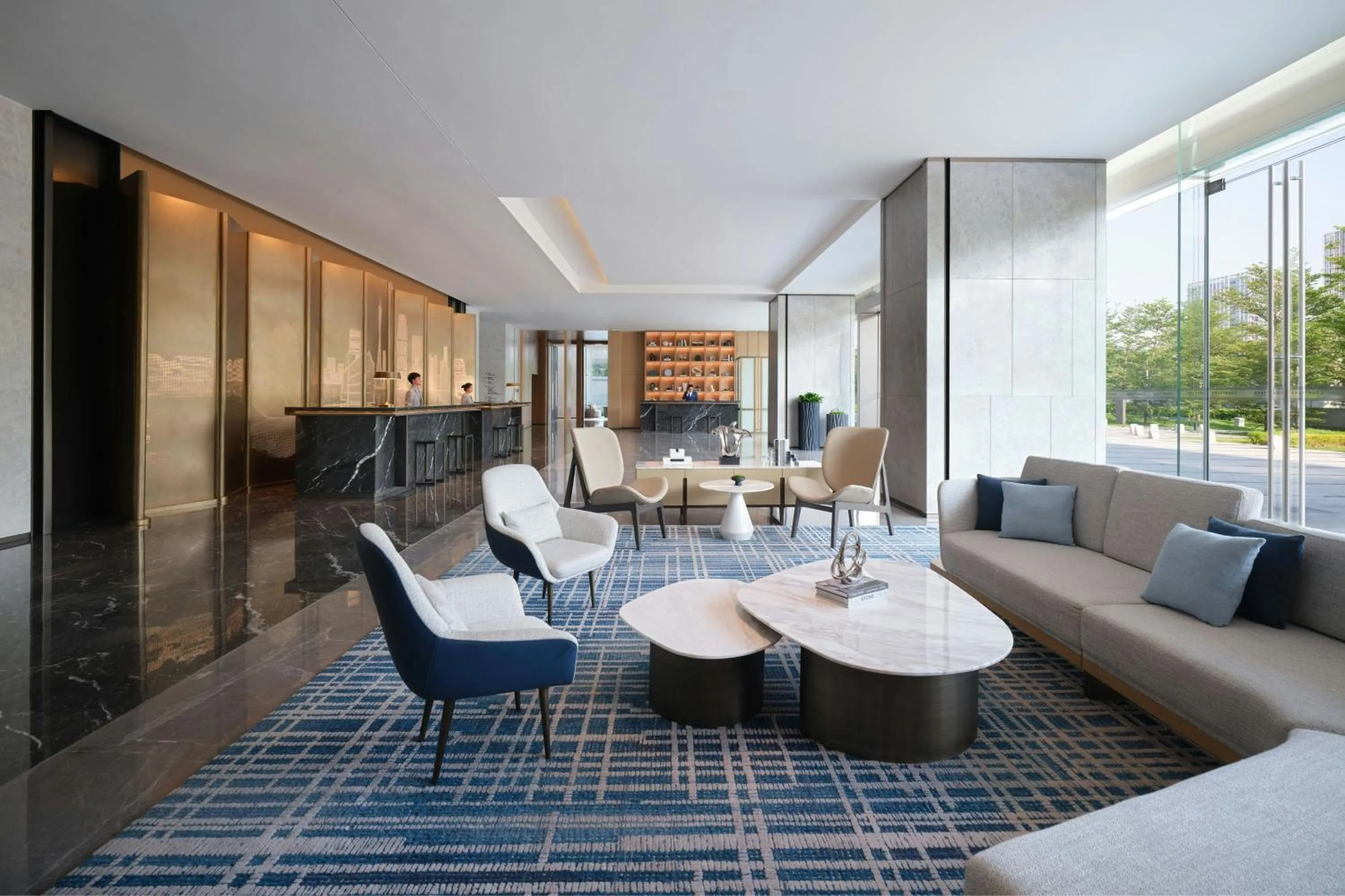 Lobby or reception in Courtyard by Marriott Guangzhou Pazhou