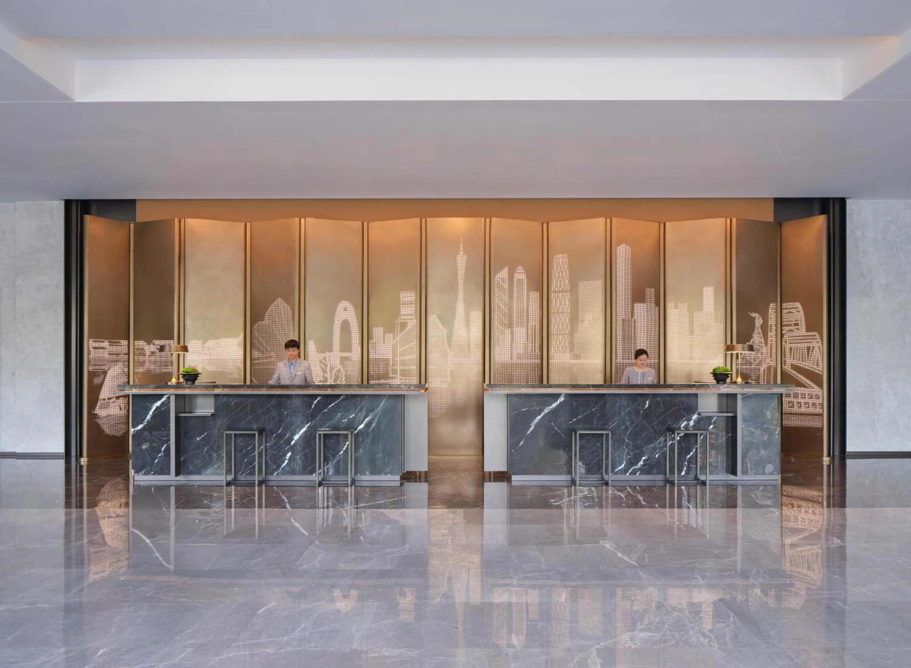 Lobby or reception in Courtyard by Marriott Guangzhou Pazhou