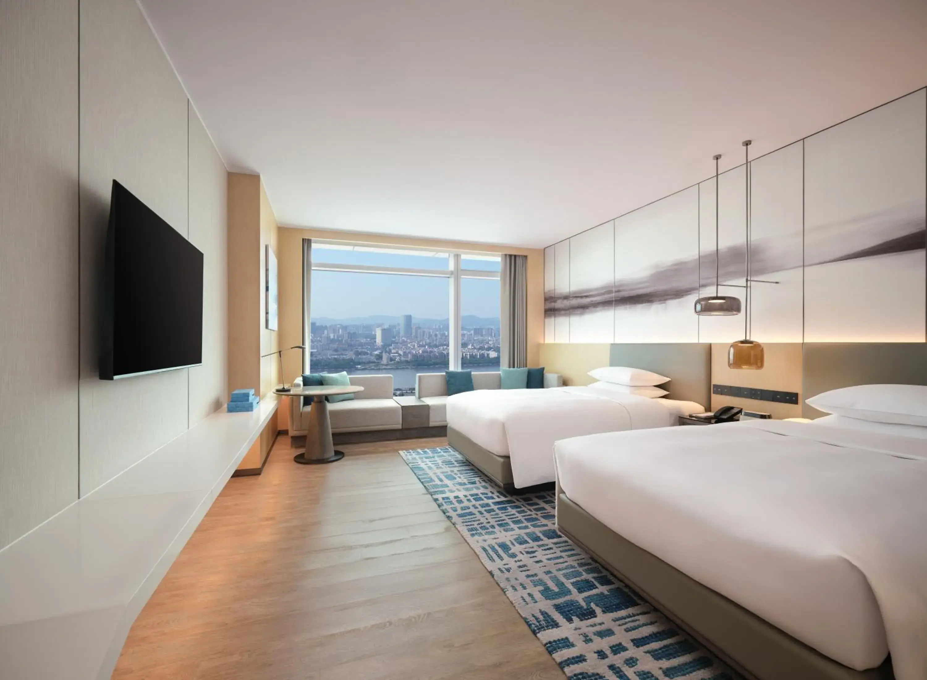 Premium Twin Room - single occupancy in Courtyard by Marriott Guangzhou Pazhou Premium Twin Room - single occupancy in Courtyard by Marriott Guangzhou Pazhou