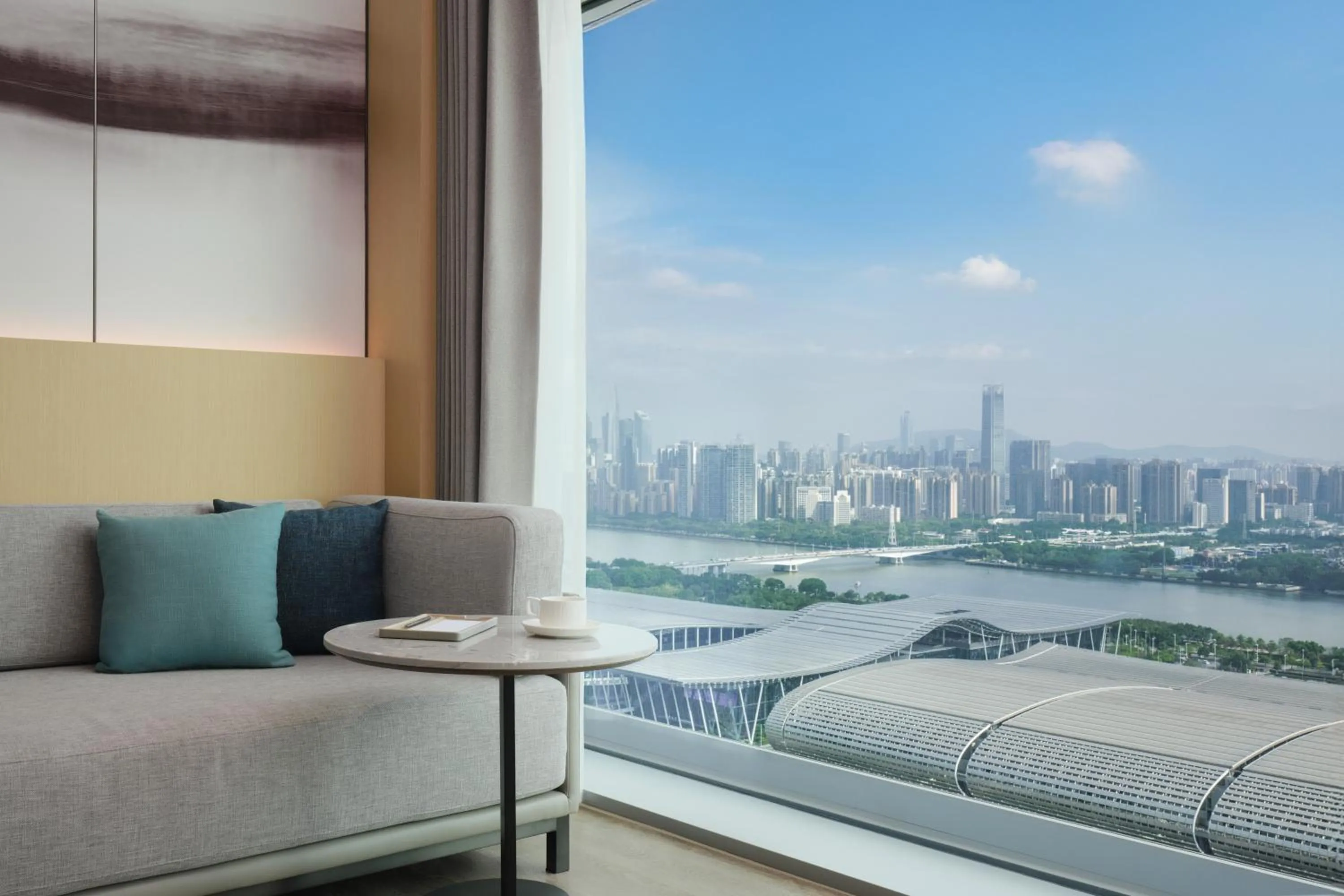 River view in Courtyard by Marriott Guangzhou Pazhou