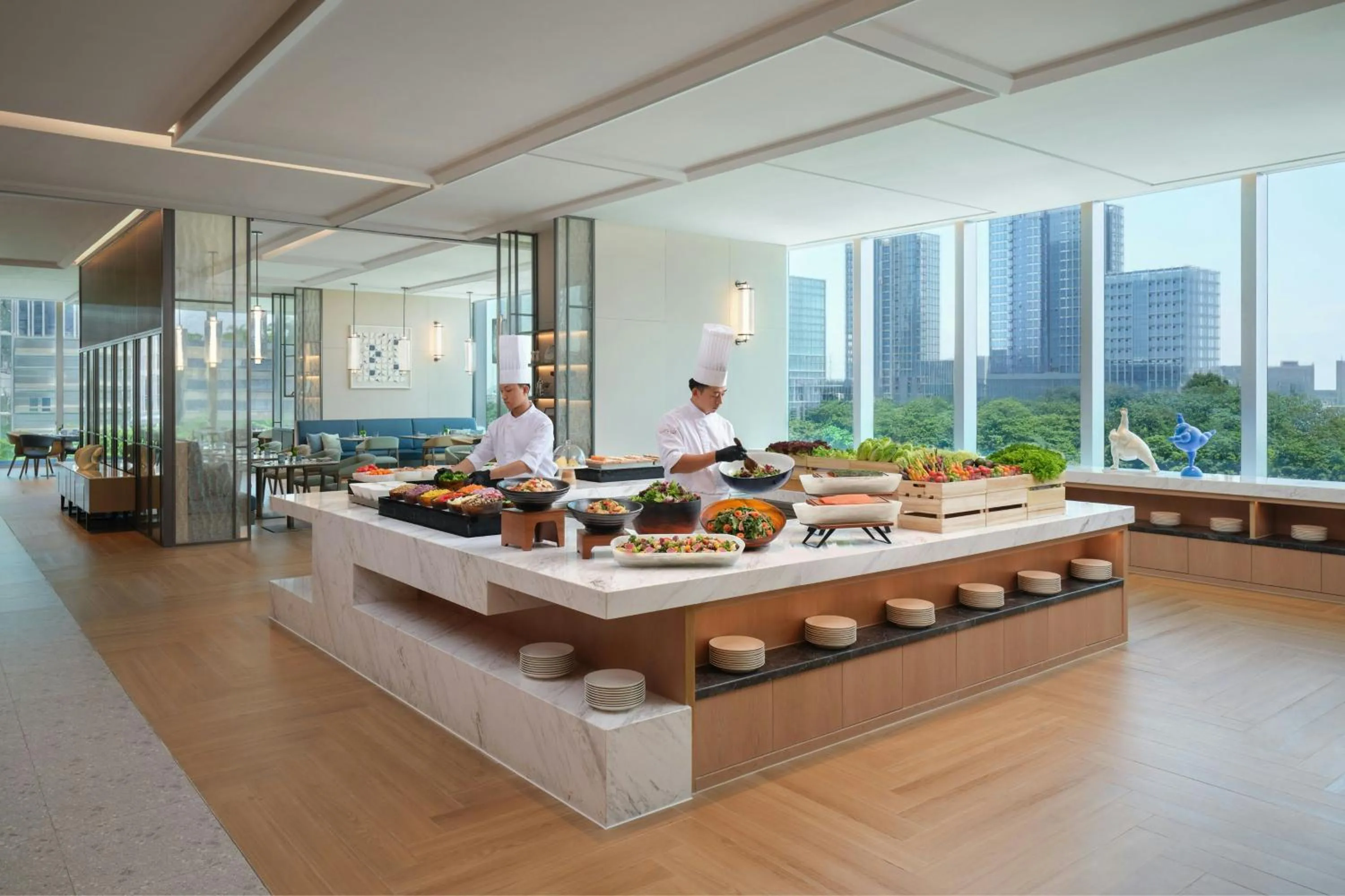 Restaurant/places to eat in Courtyard by Marriott Guangzhou Pazhou