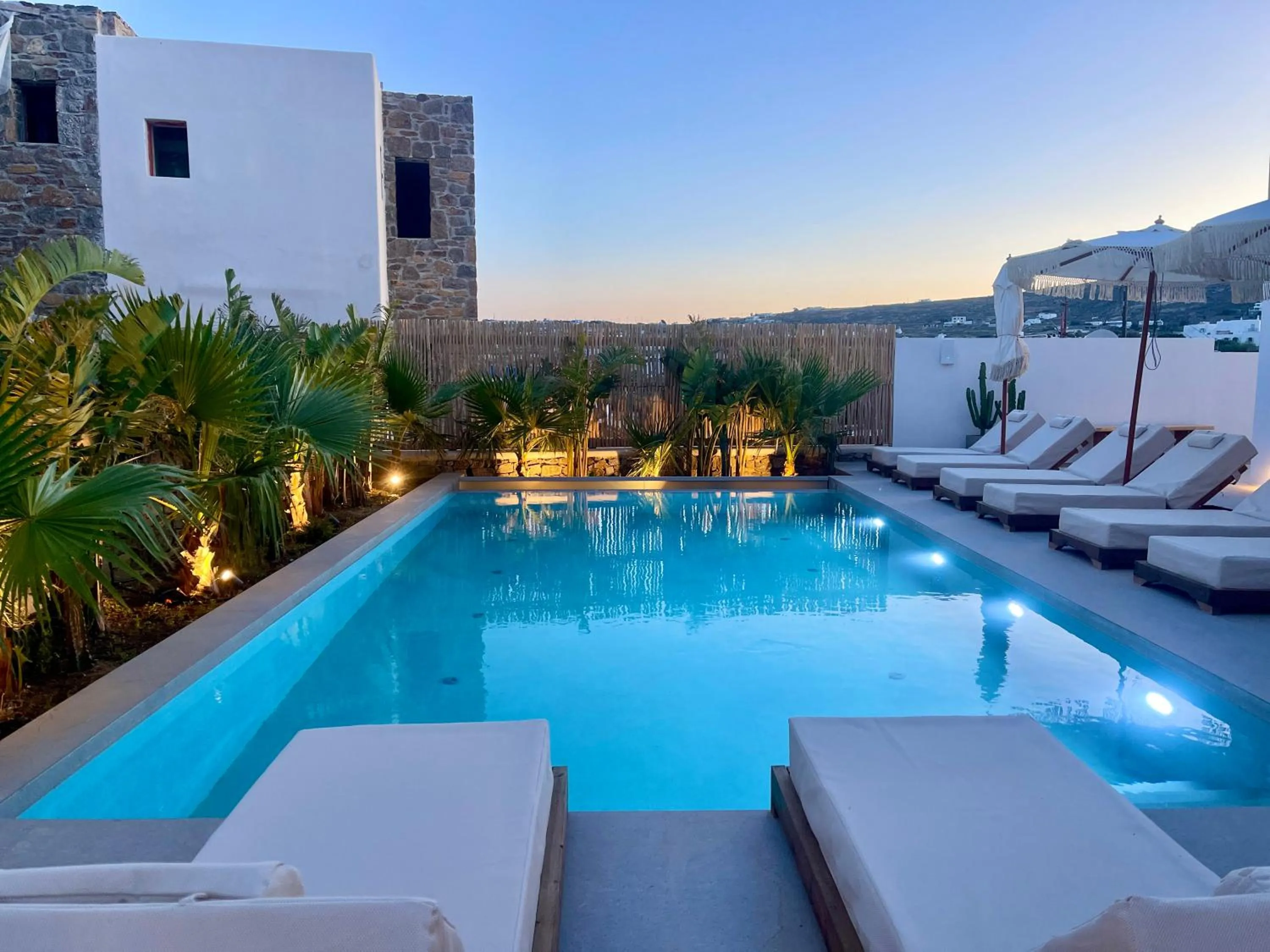 Property building in Mykonos Dot Suites