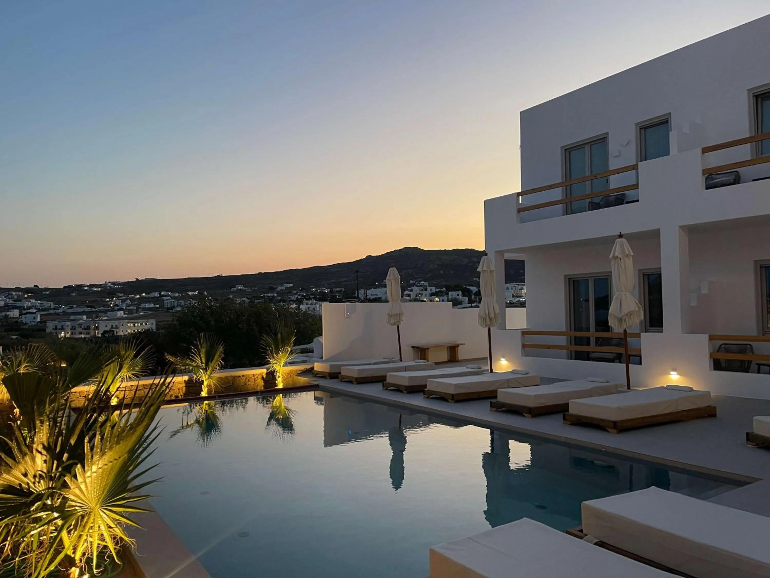 Property building in Mykonos Dot Suites