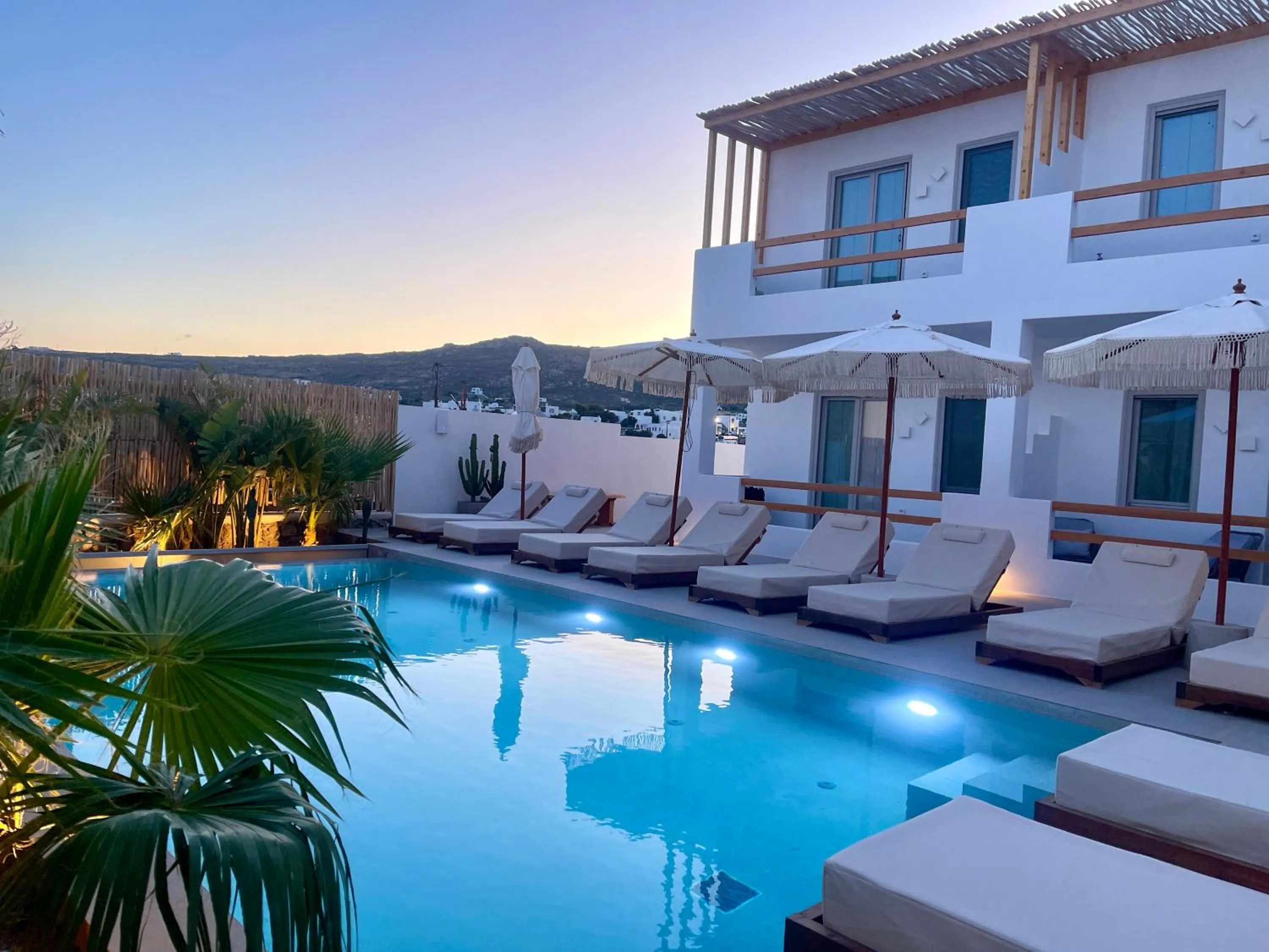 Property building in Mykonos Dot Suites