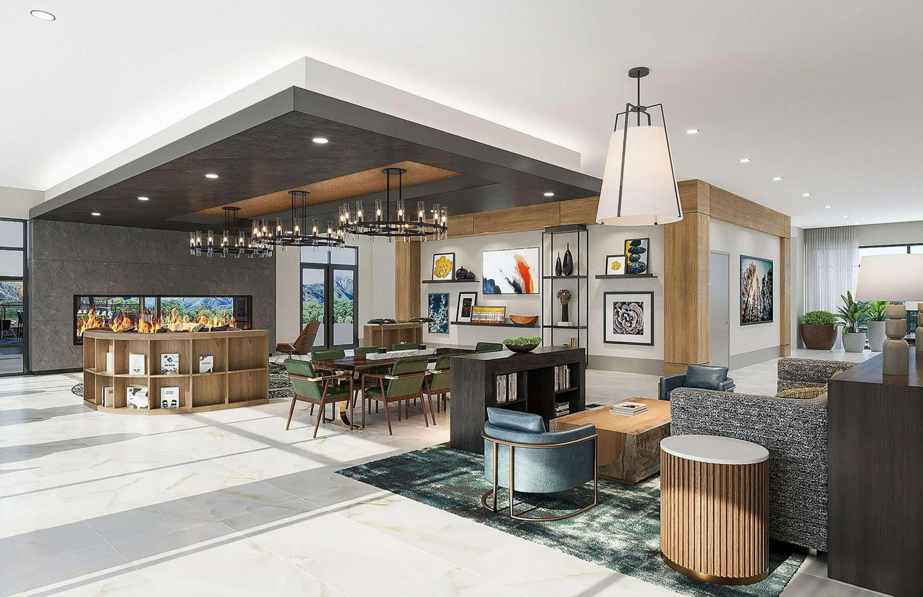 Lobby or reception in Tempo By Hilton Pigeon Forge