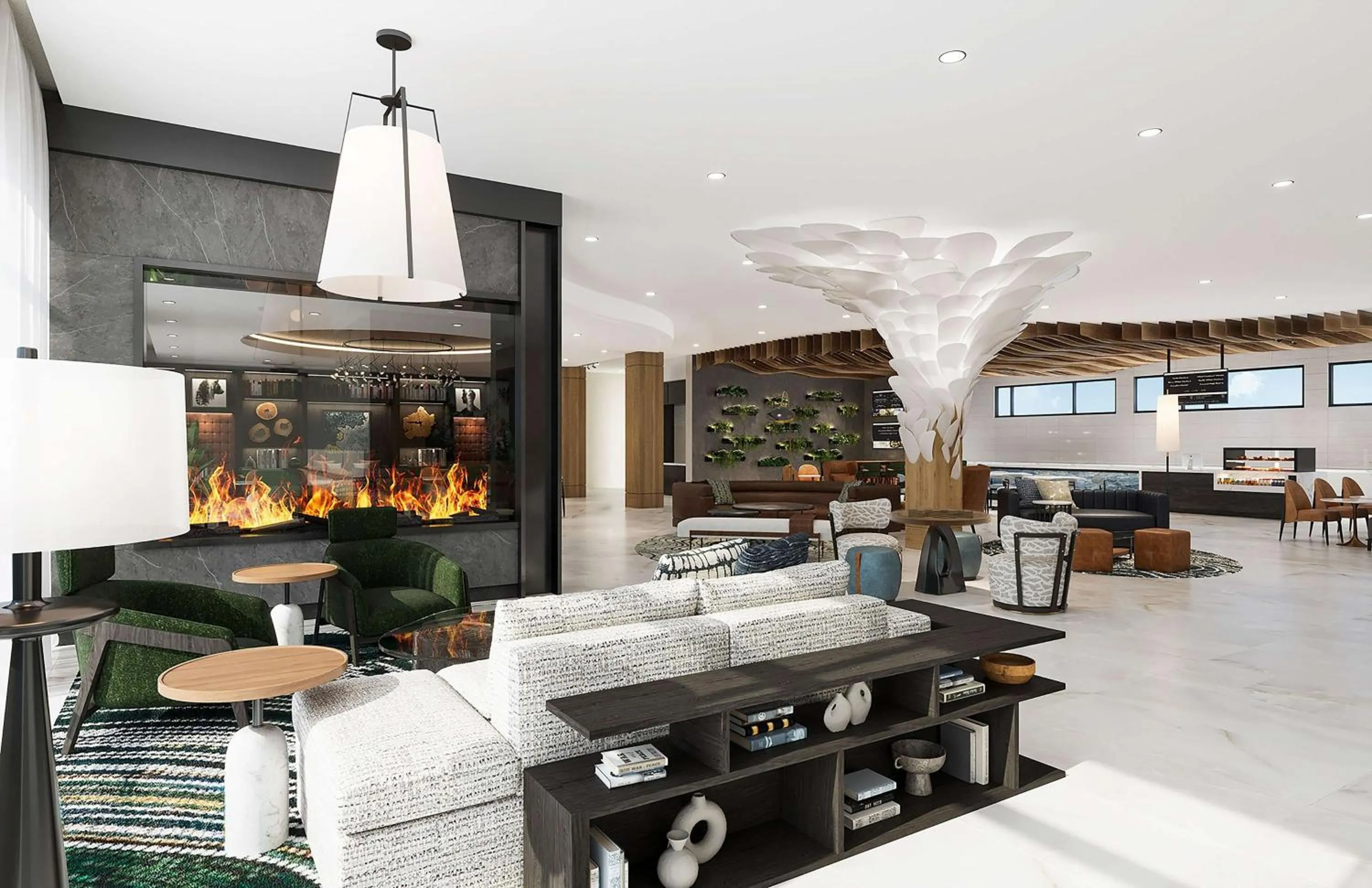 Lobby or reception in Tempo By Hilton Pigeon Forge