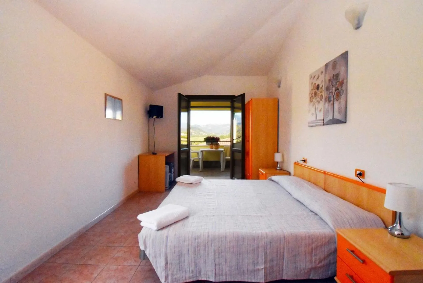 Bedroom, Bed in La Corte Degli Ulivi