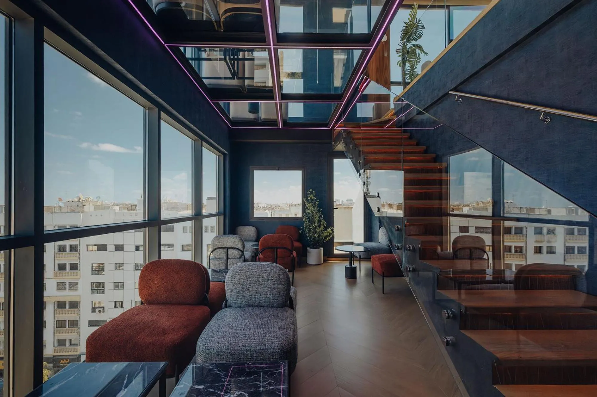 Lounge or bar in Exe Casablanca