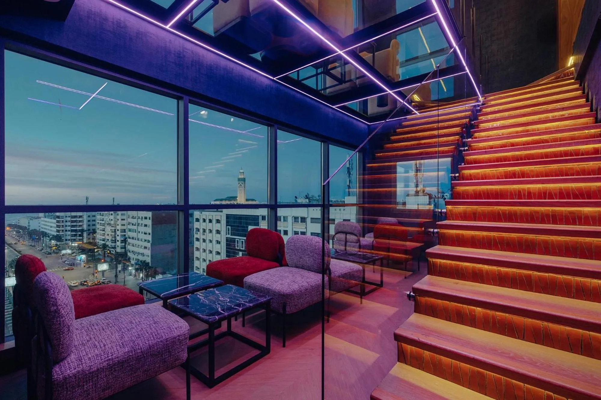 Lounge or bar in Exe Casablanca