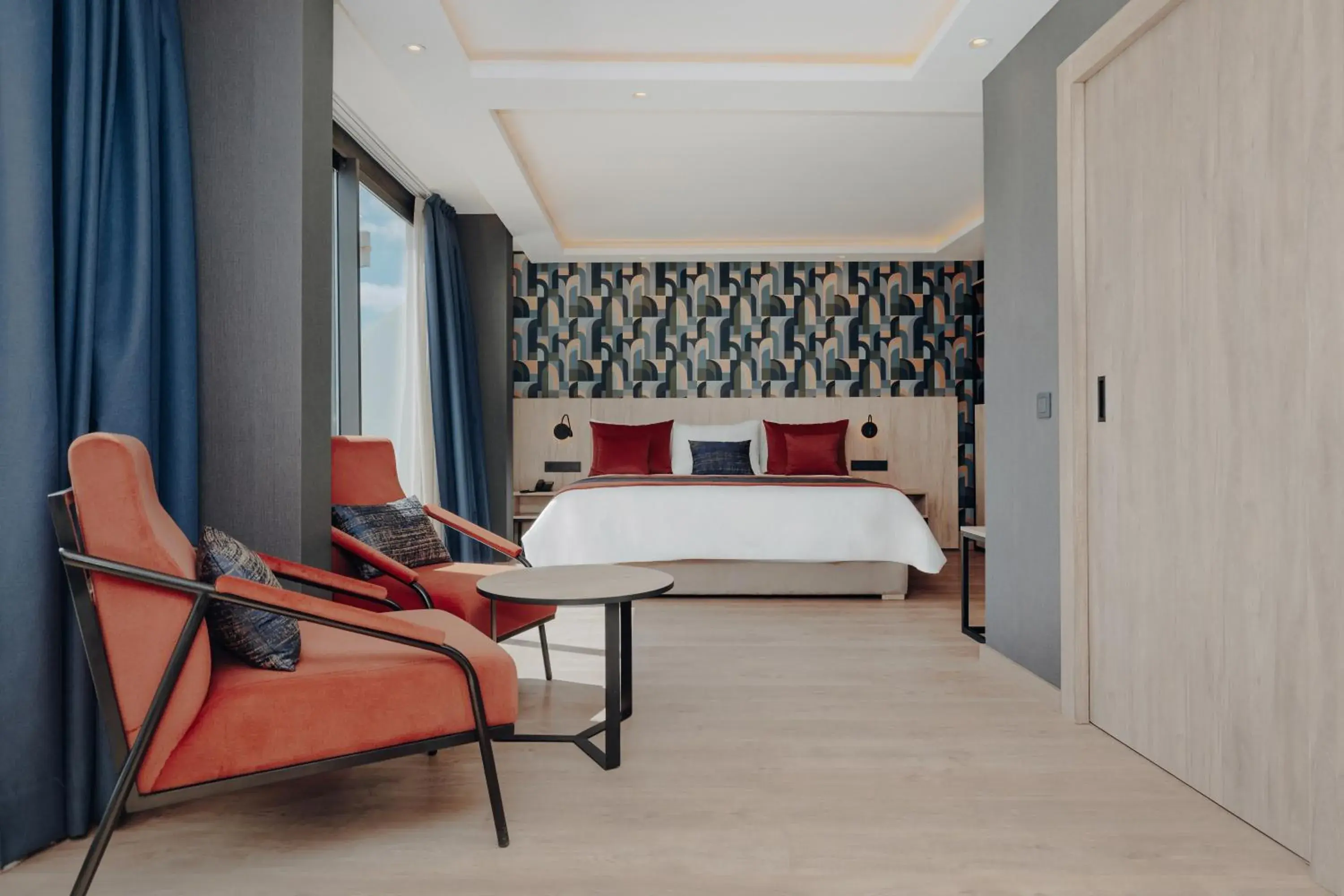 Deluxe Double Room with Balcony and Sea View in Exe Casablanca Deluxe Double Room with Balcony and Sea View in Exe Casablanca