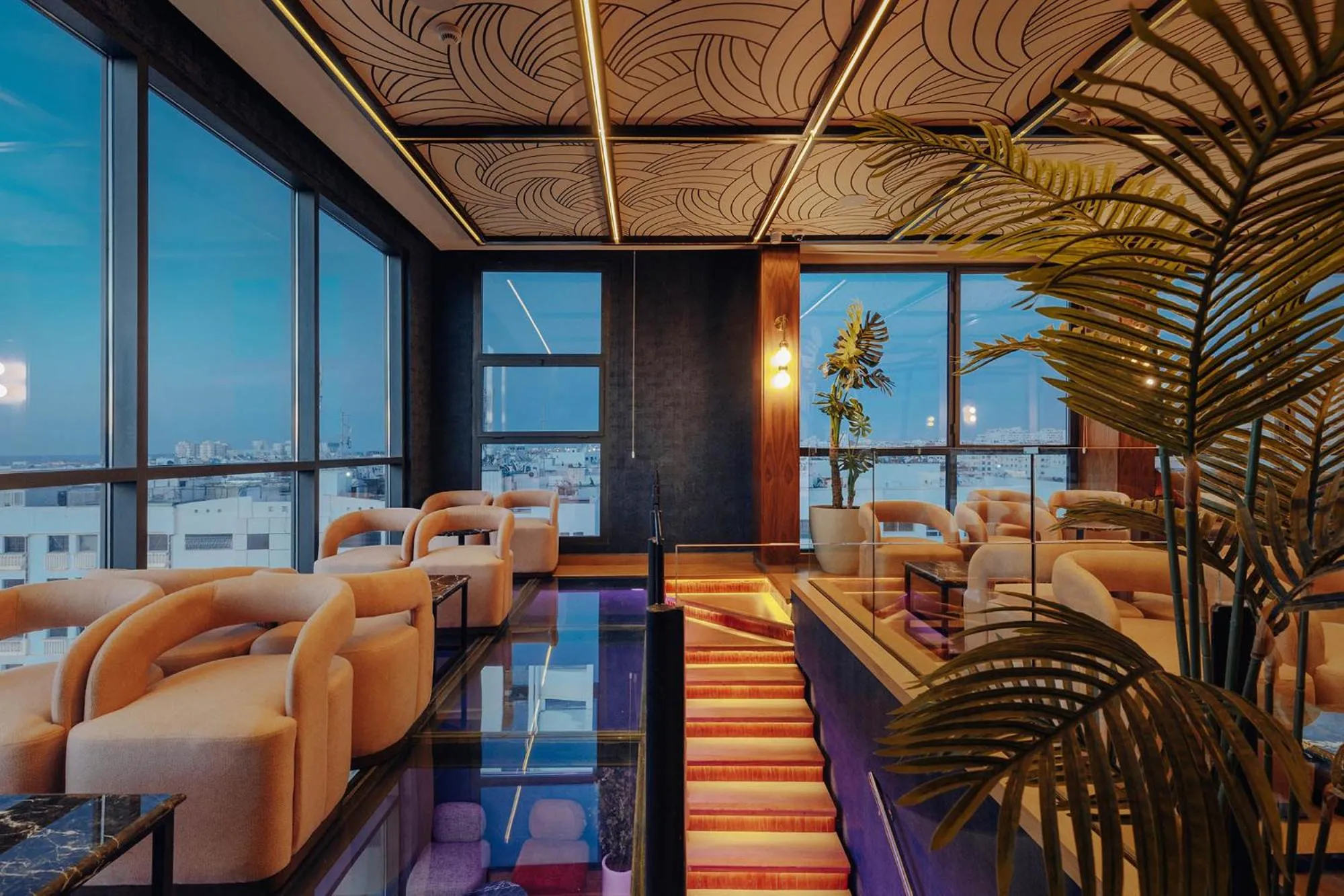 Lounge or bar in Exe Casablanca