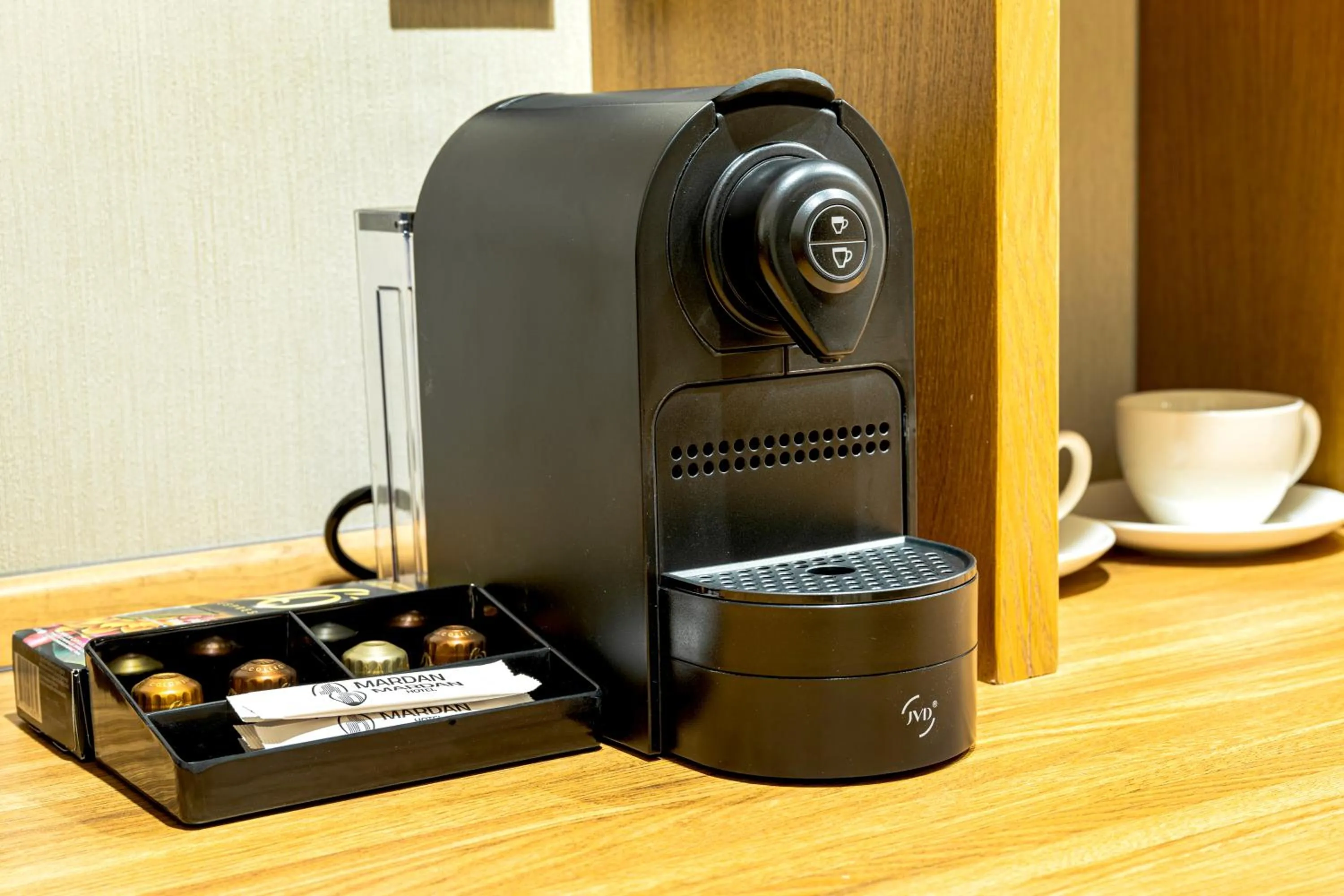 Kitchen or kitchenette in Mardan Hotel