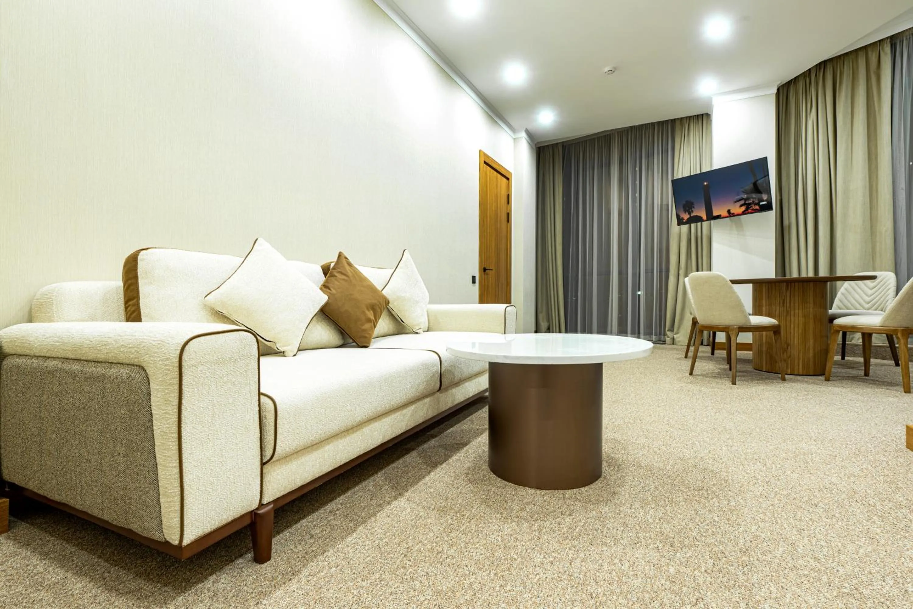 Seating area in Mardan Hotel