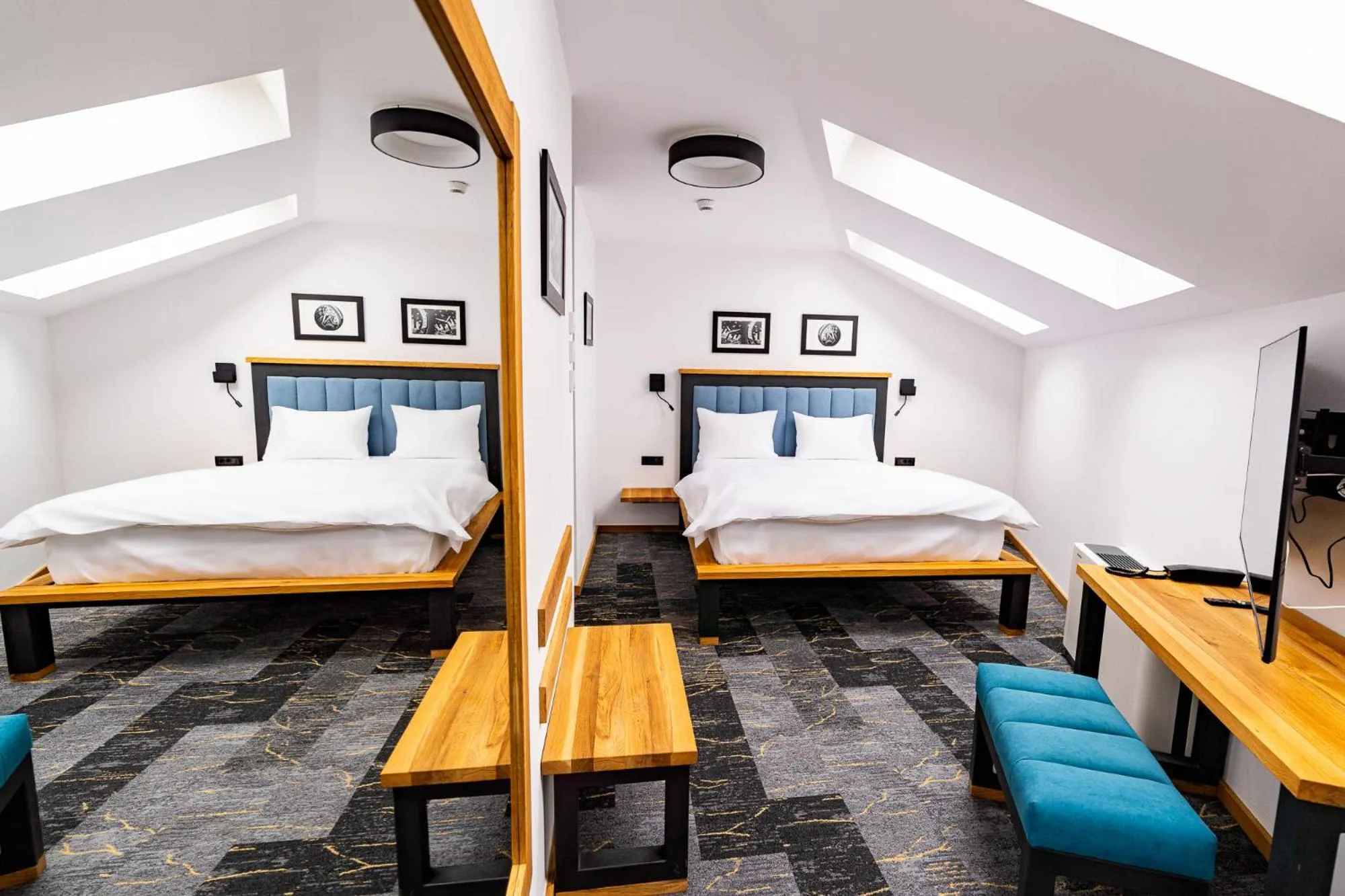 Bed in HOW Boutique and Hotel