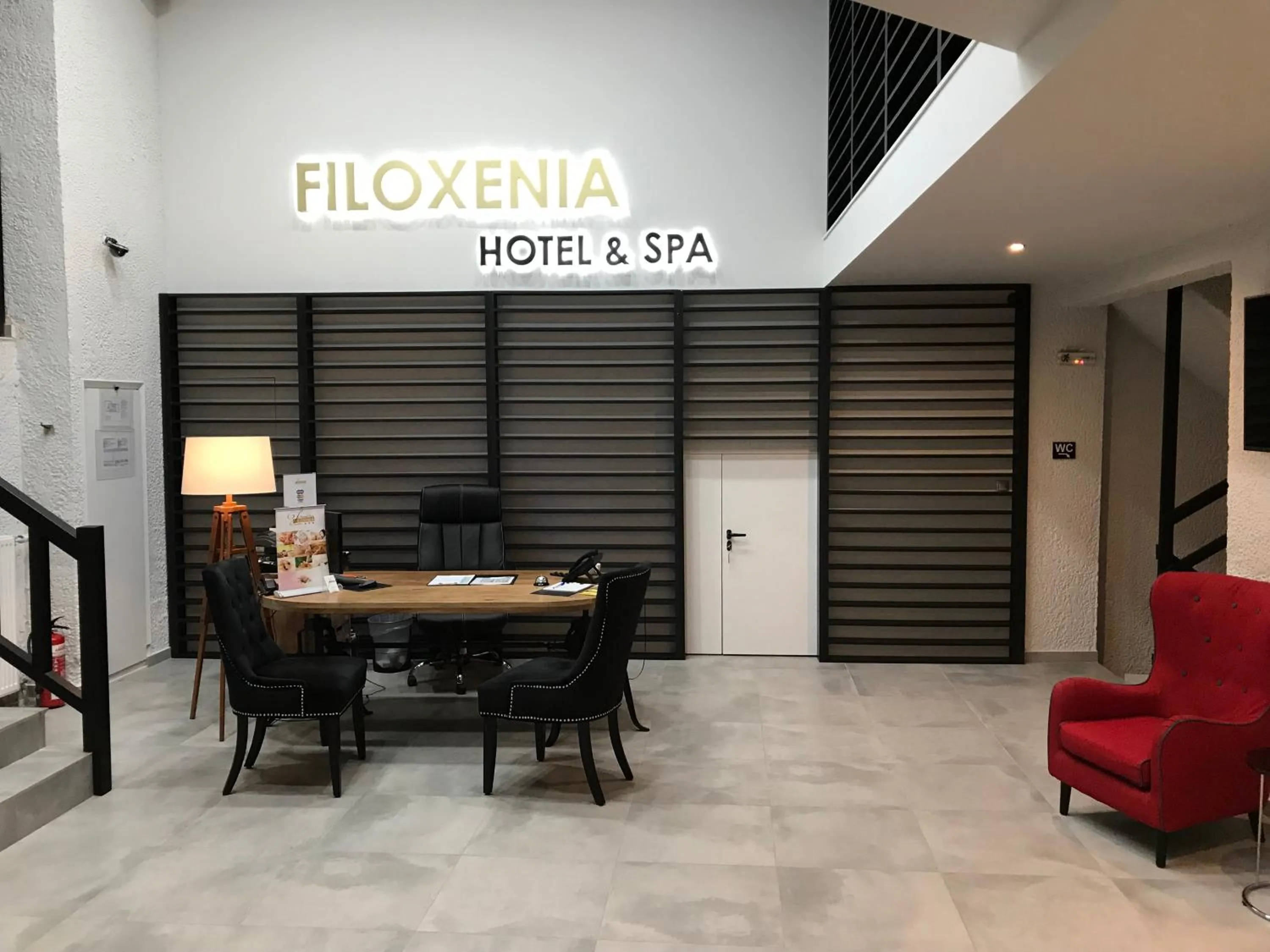 Lobby or reception in Filoxenia Hotel & Spa