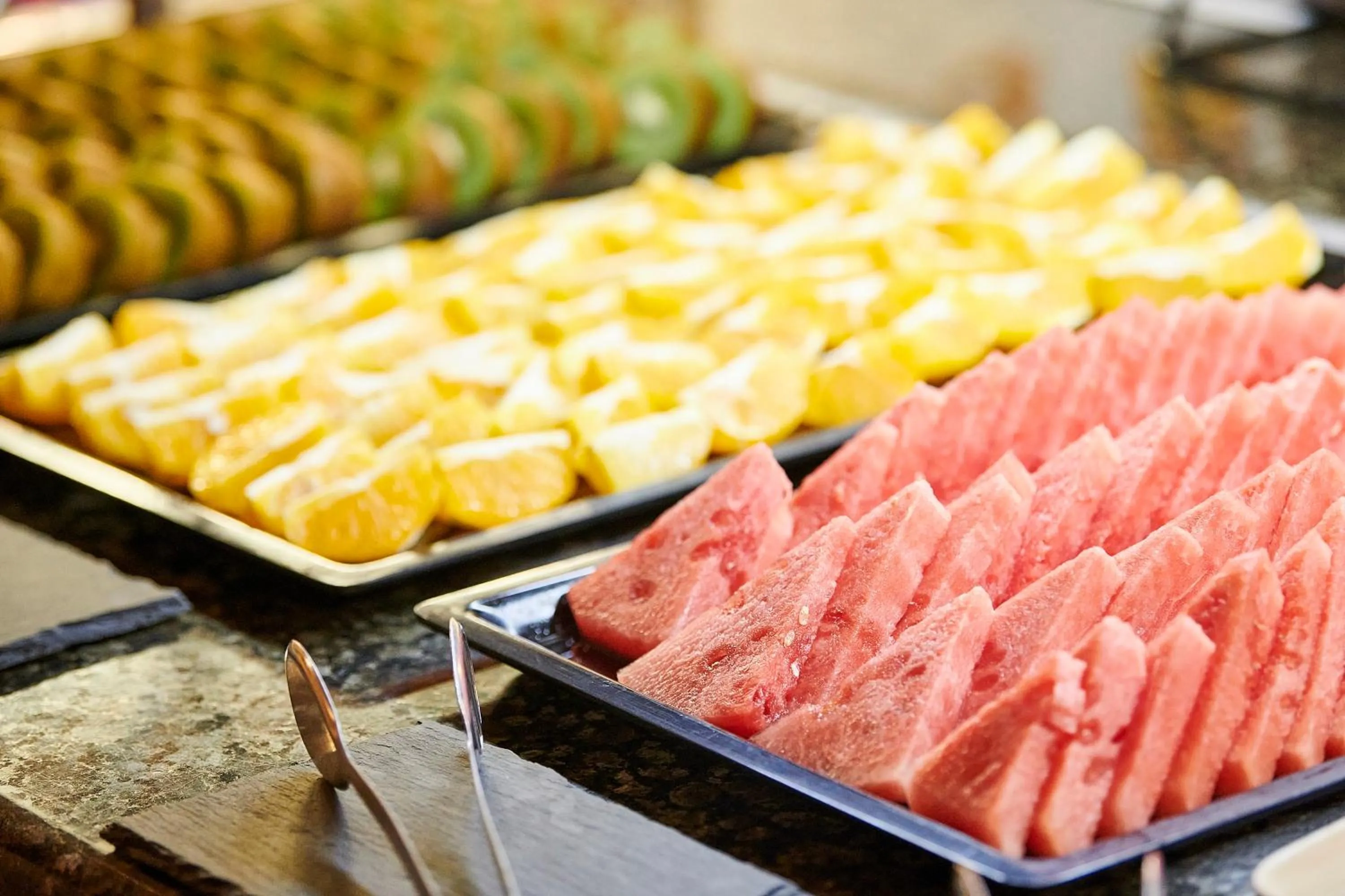 Food and drinks in tent Torremolinos