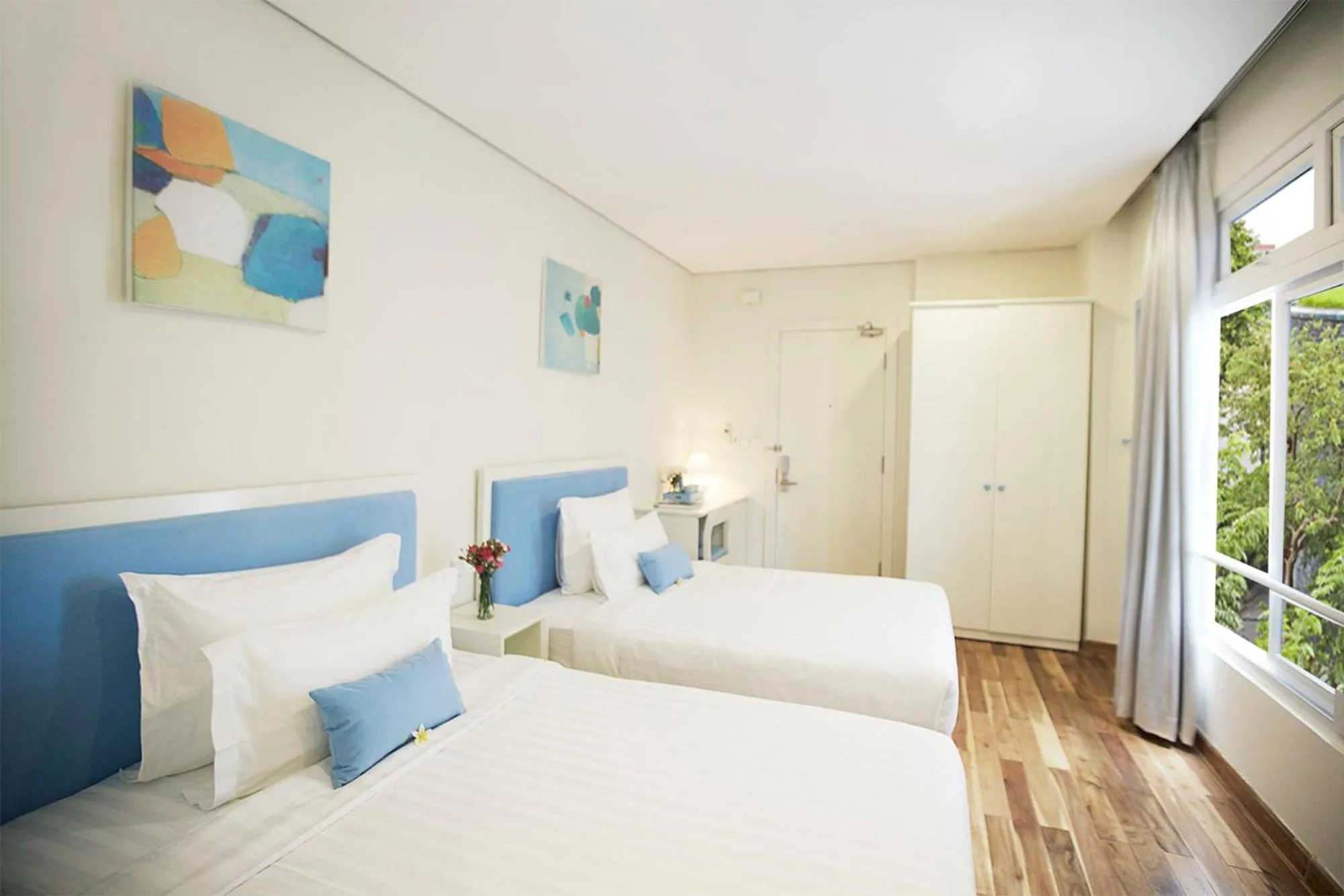 Bed in Palmier Hotel - Art House Da Nang