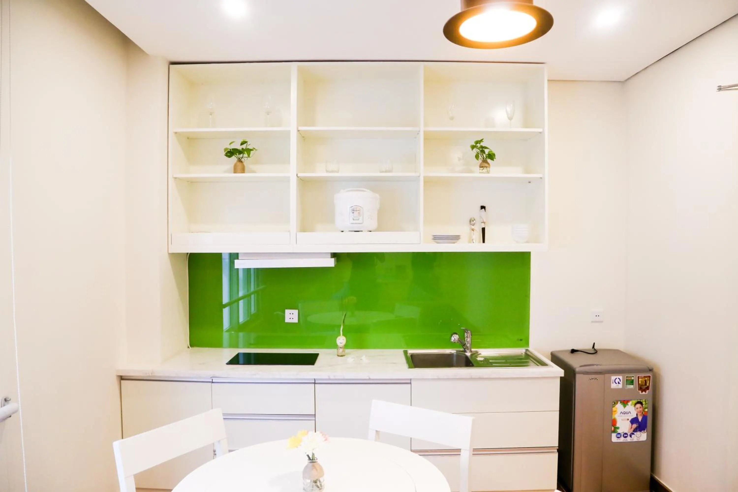 Kitchen or kitchenette in Palmier Hotel - Art House Da Nang
