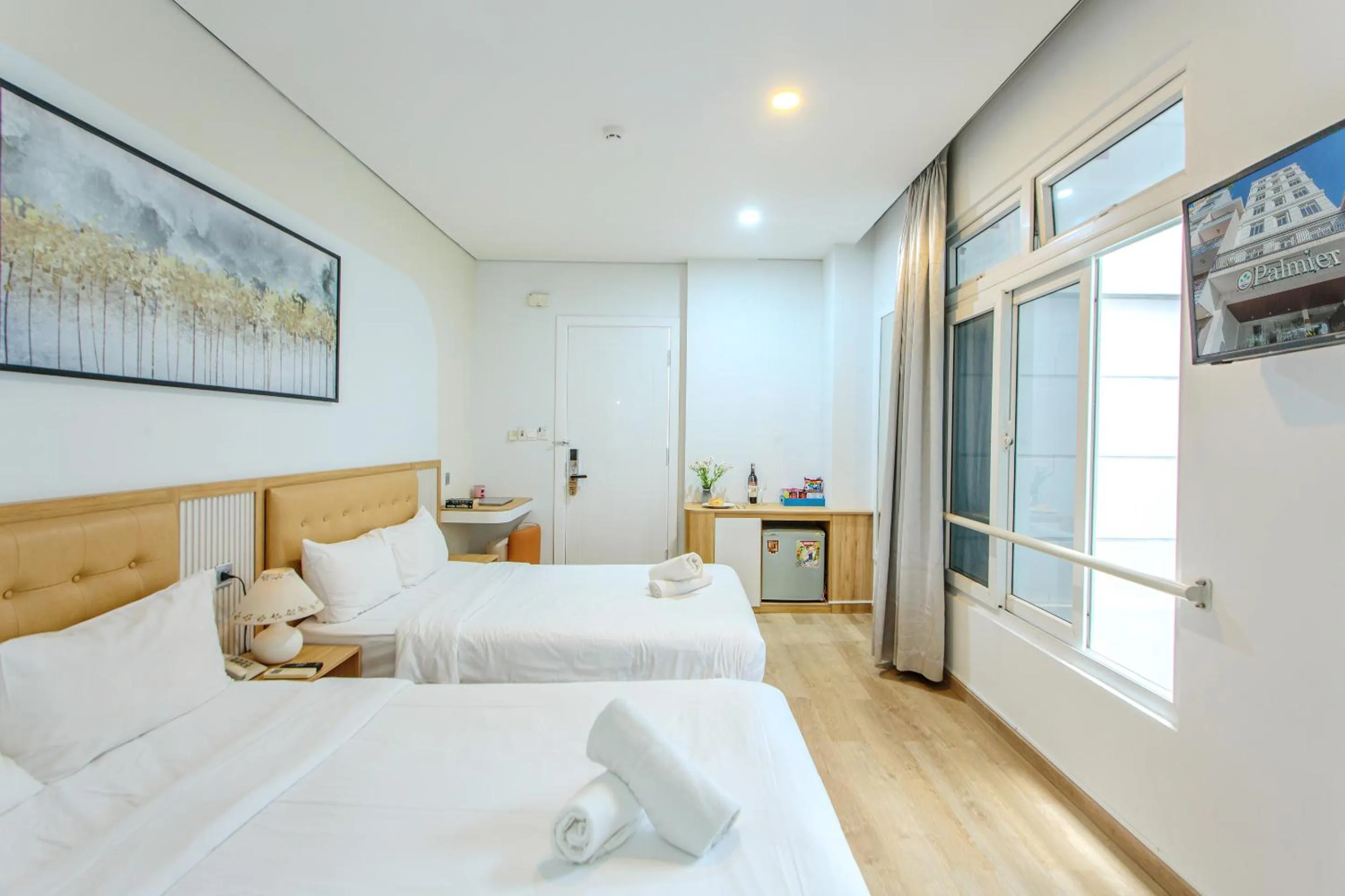 Bedroom, Bed in Palmier Hotel - Art House Da Nang
