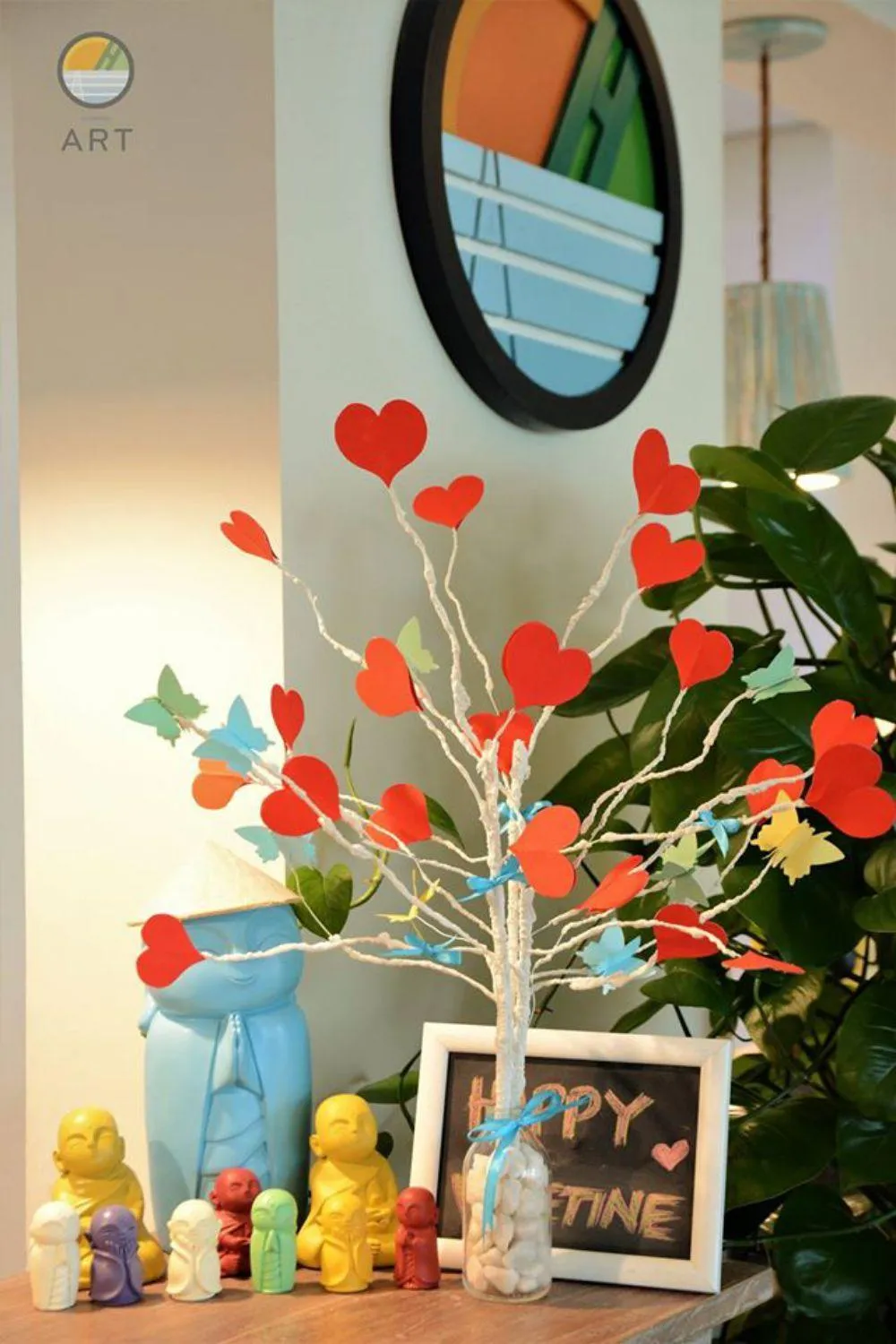 Decorative detail in Palmier Hotel - Art House Da Nang