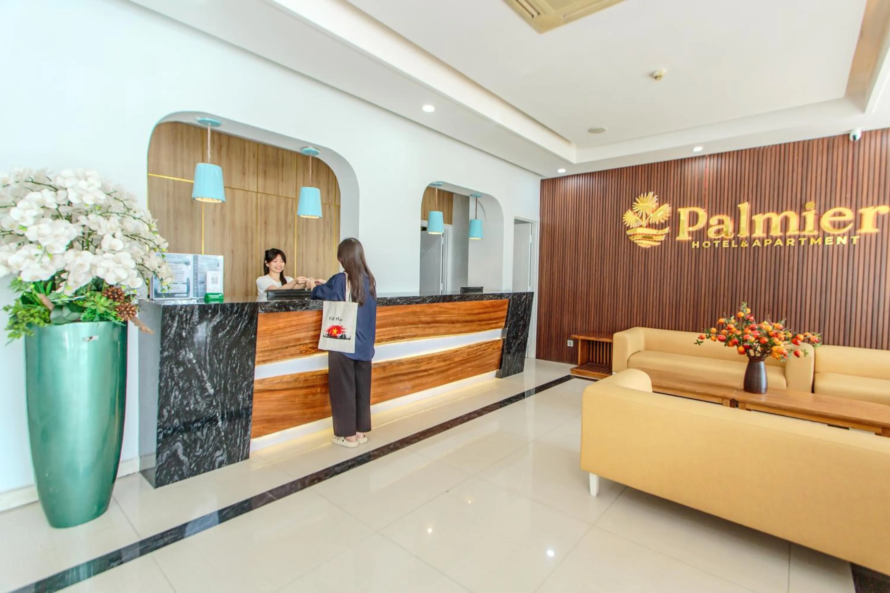 Lobby or reception in Palmier Hotel - Art House Da Nang