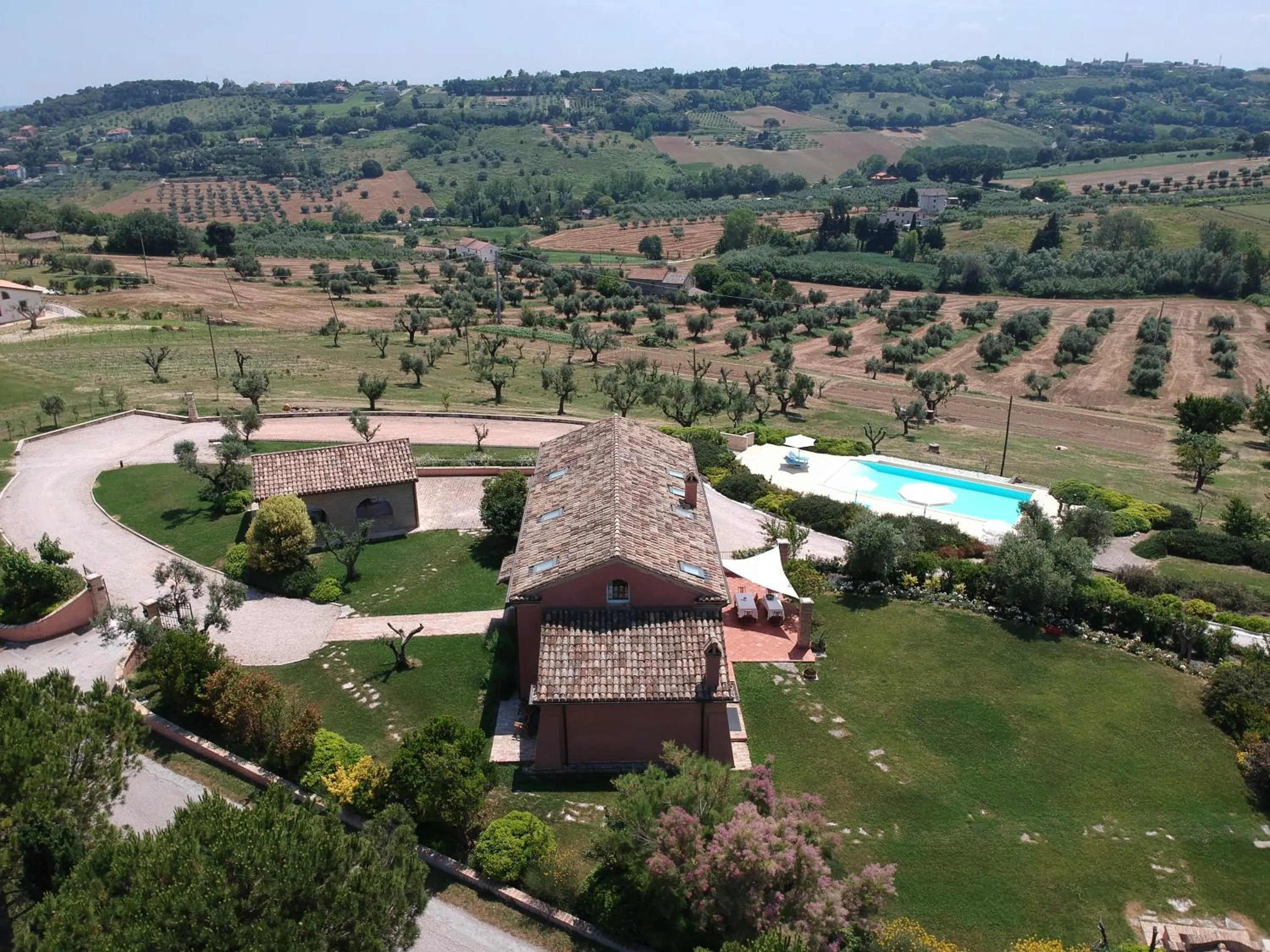 Natural landscape in Nontiscordardimé B&B Villa Agriturismo