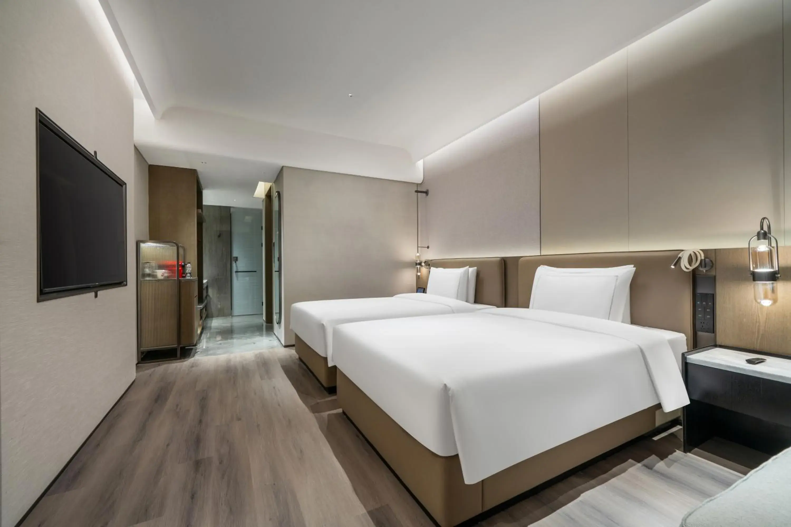 Deluxe Twin Room in UrCove by Hyatt Shenzhen Bay Mixc Deluxe Twin Room in UrCove by Hyatt Shenzhen Bay Mixc