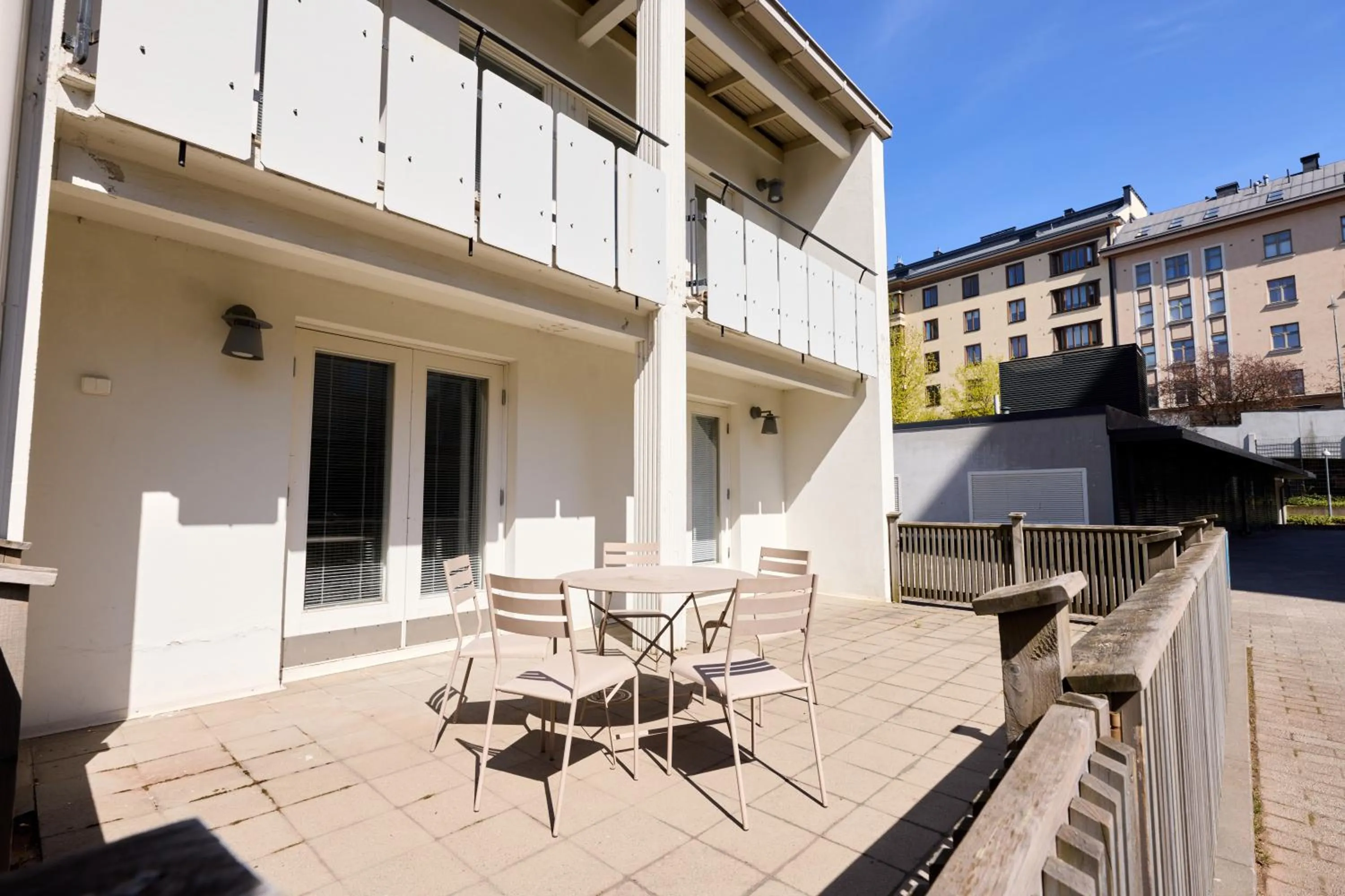 Property building in Töölö Towers