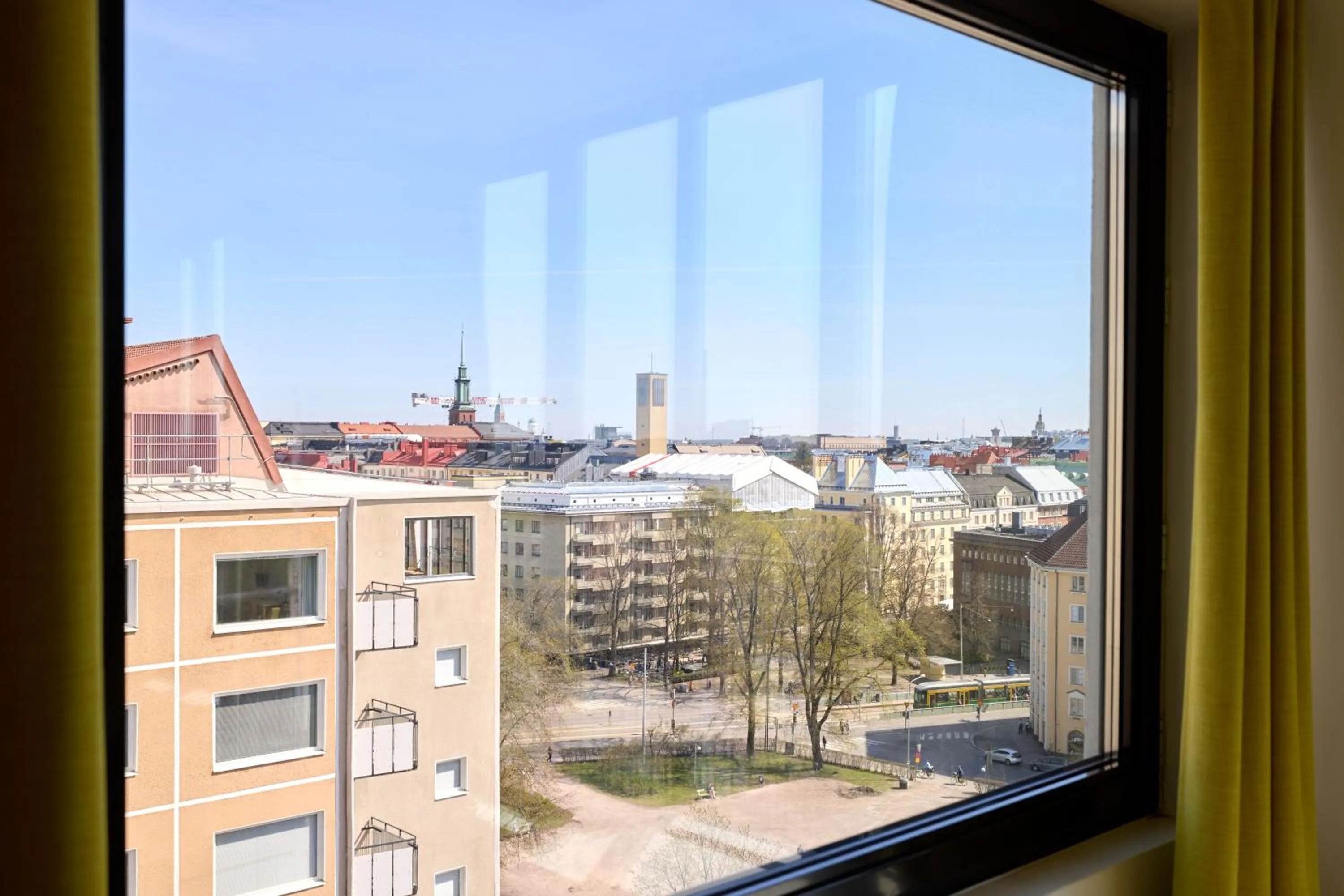 City view in Töölö Towers