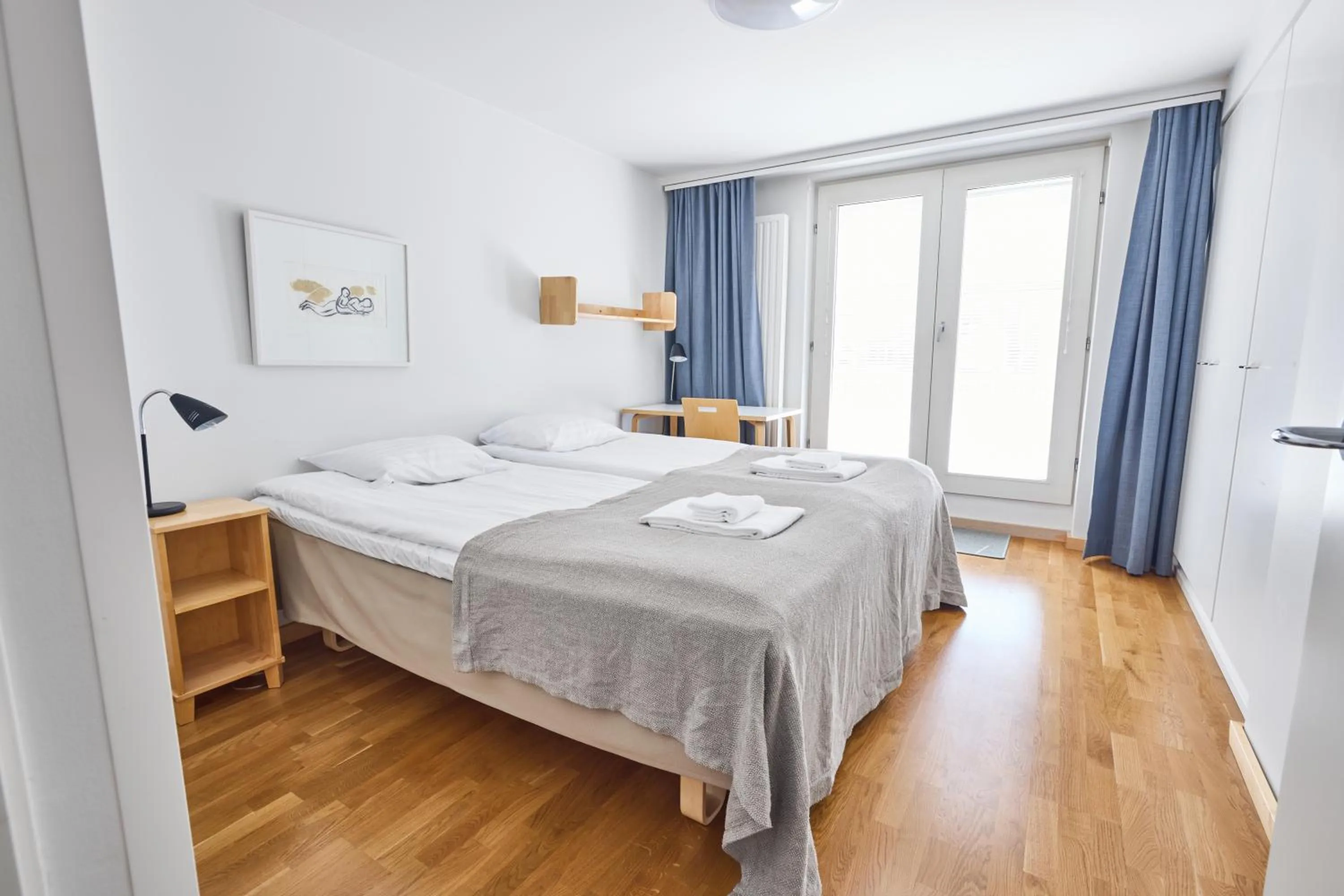 Bed in Töölö Towers