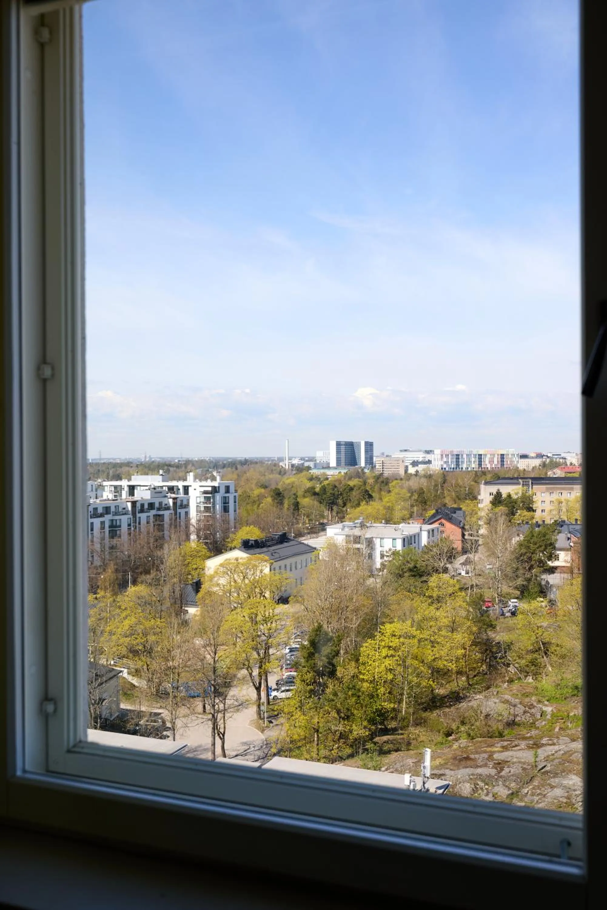 City view in Töölö Towers
