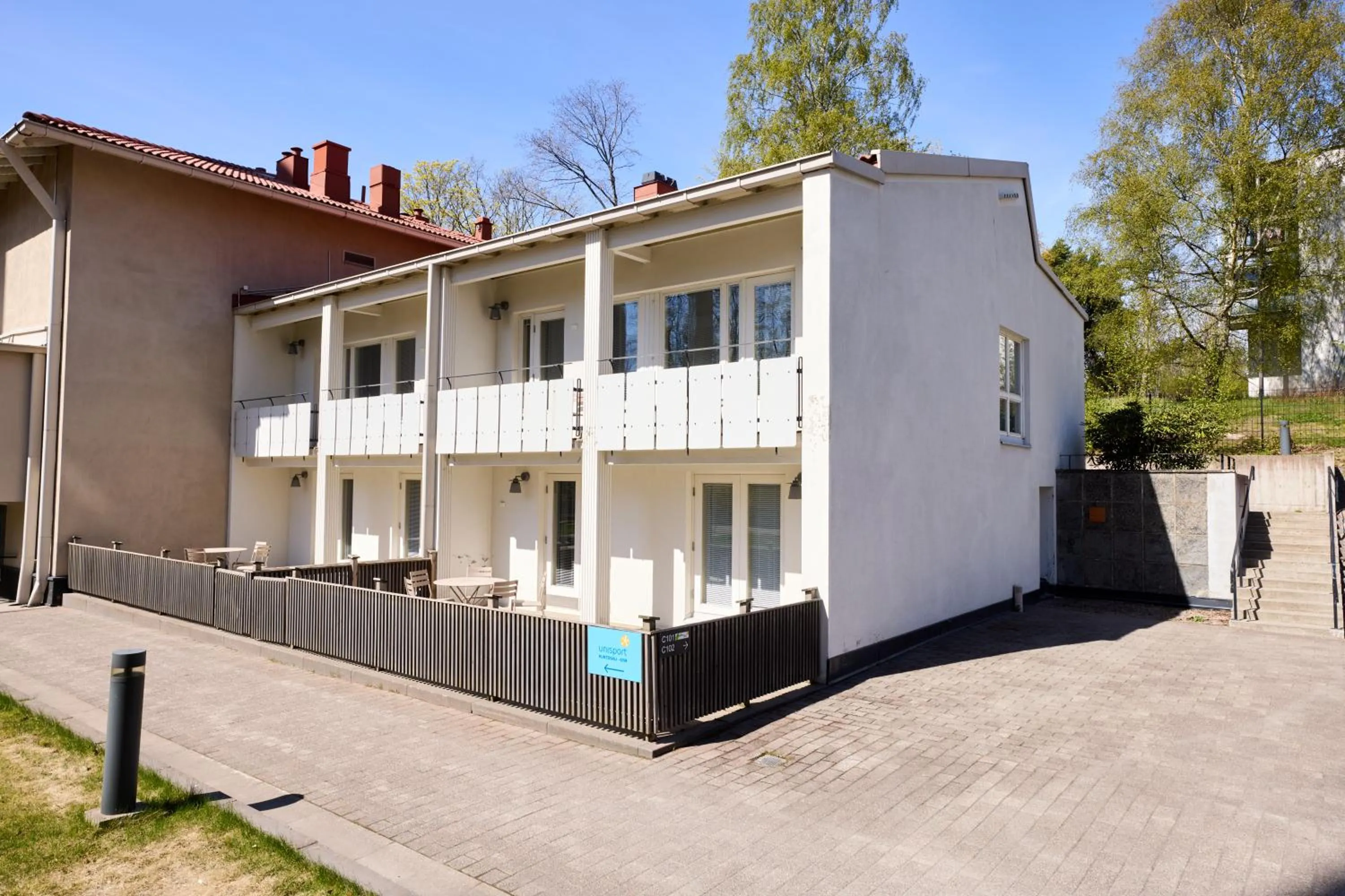 Patio in Töölö Towers