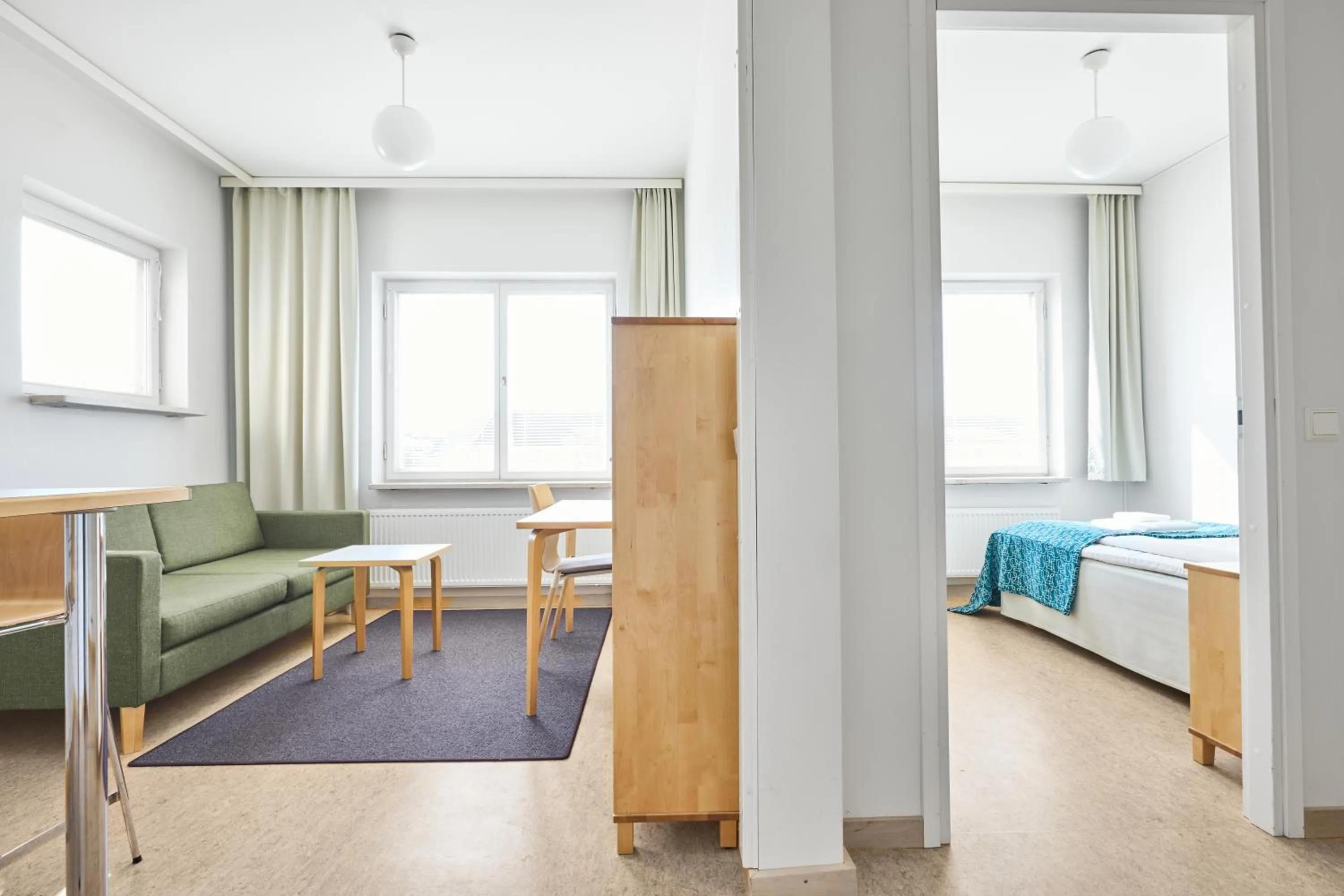 Bed in Töölö Towers