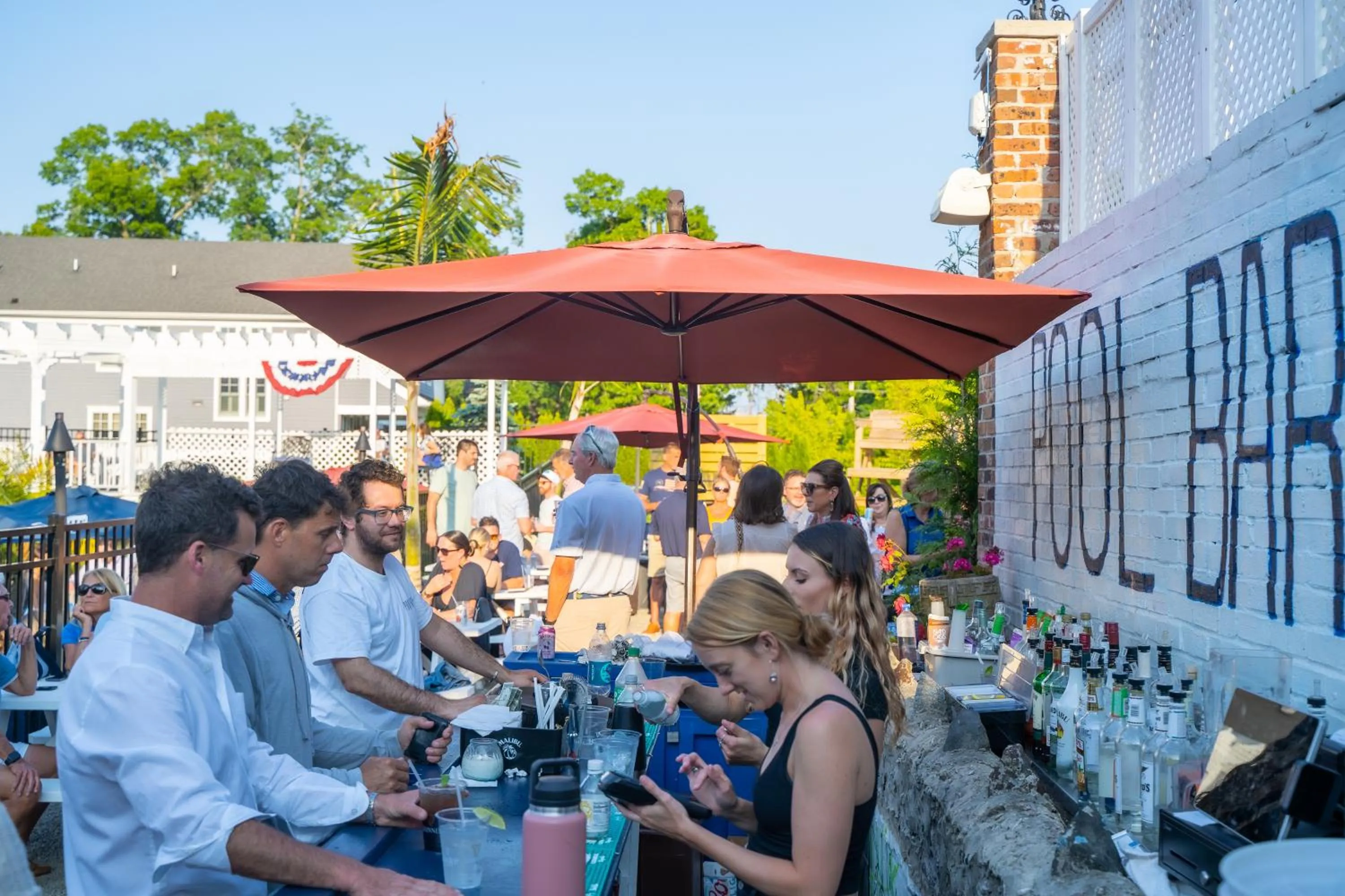 Food and drinks in The Shore Club