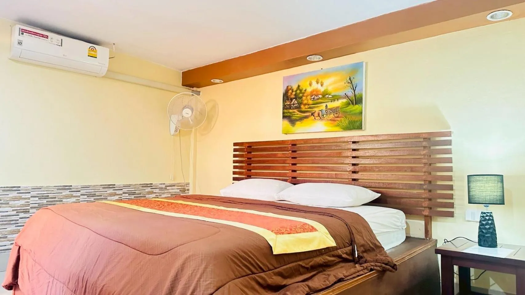 Bed in The Windsor Boutique Resort