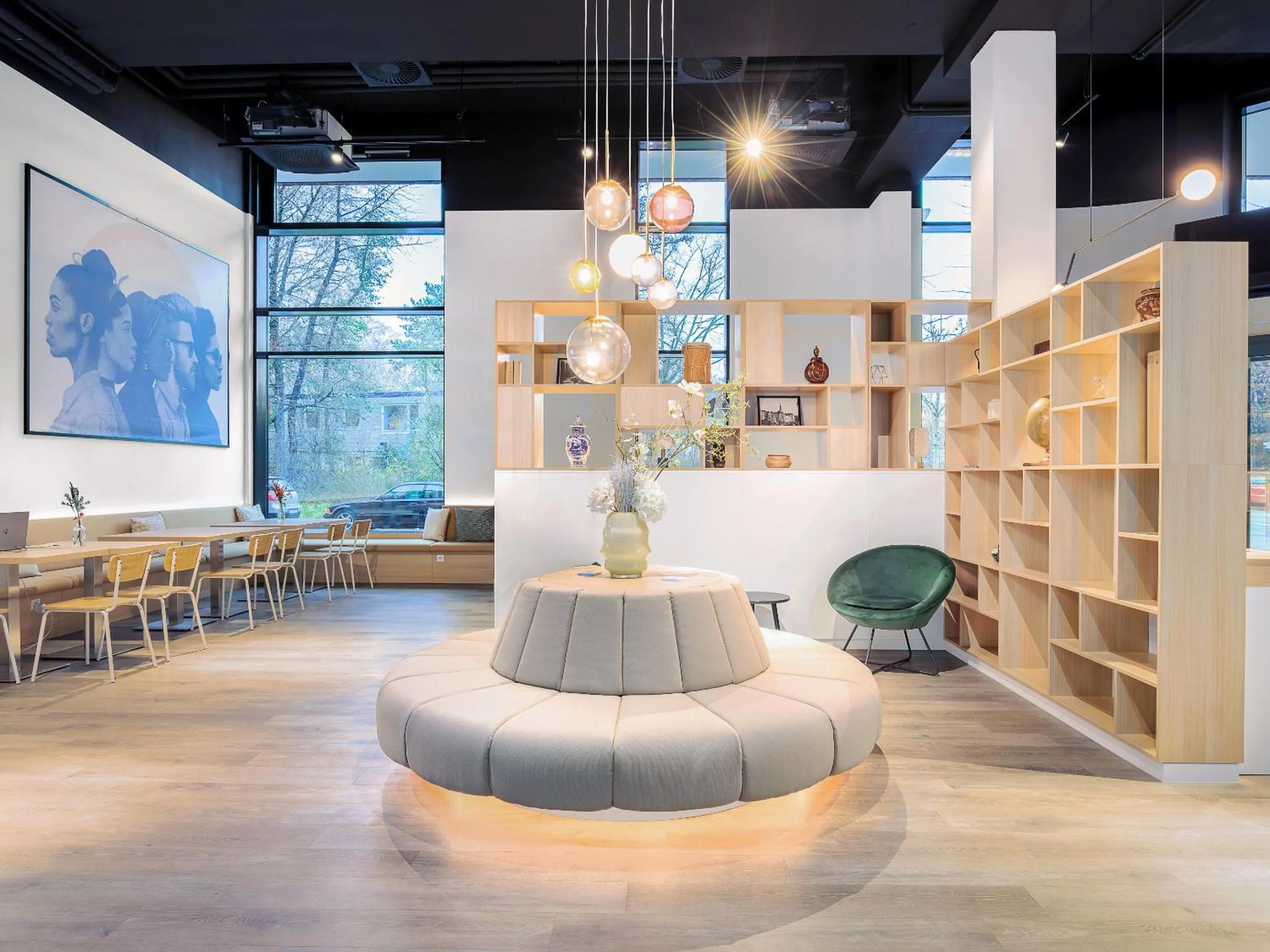 Lobby or reception in smartments Hamburg Hamm