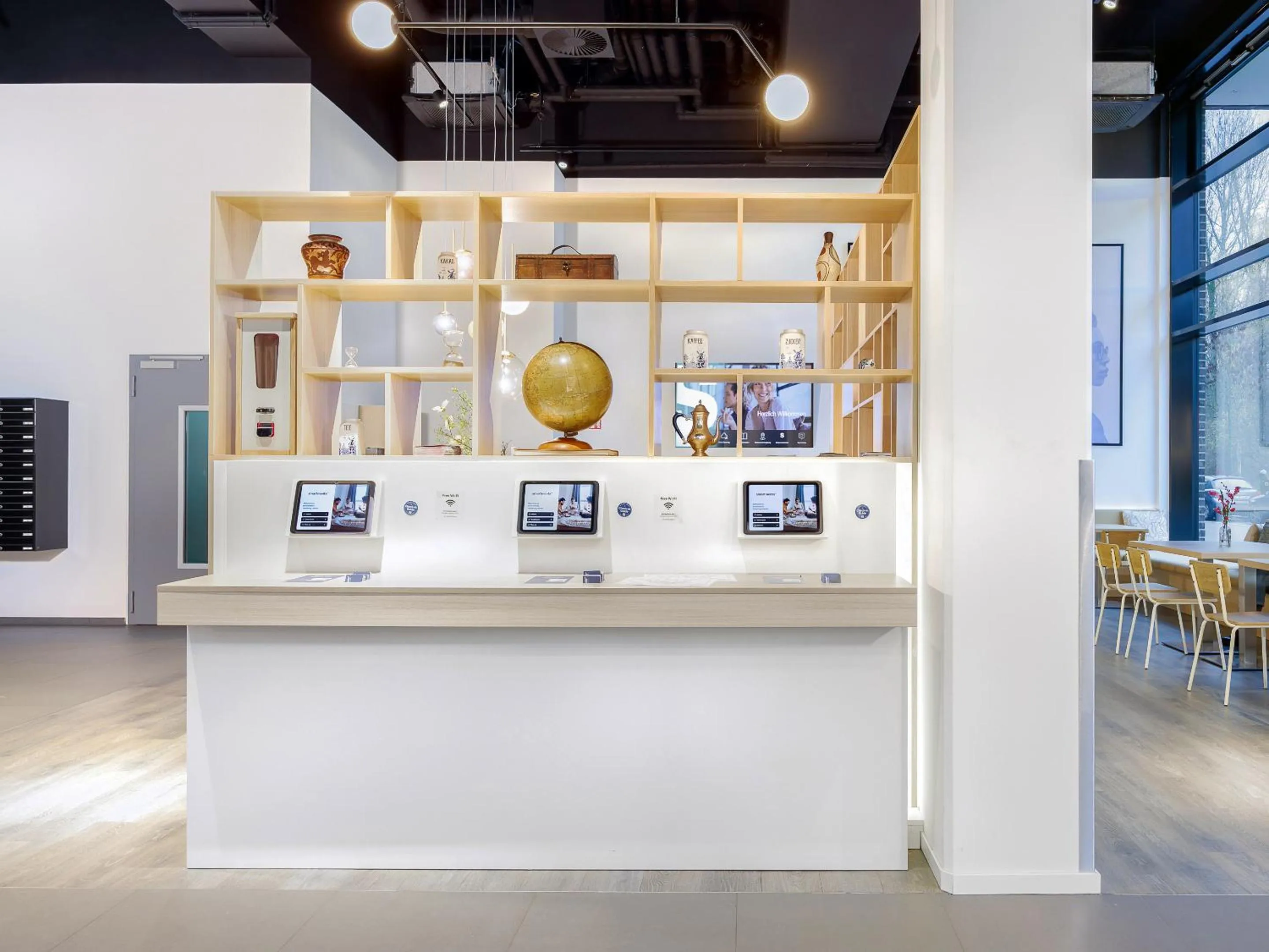 Lobby or reception in smartments Hamburg Hamm