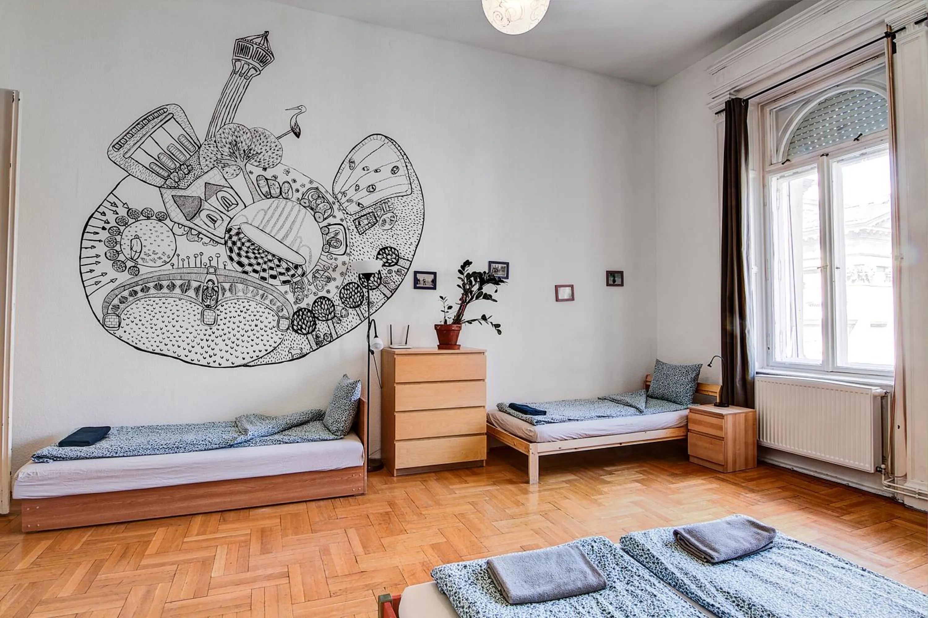 Bed in Pal's Hostel and Apartments