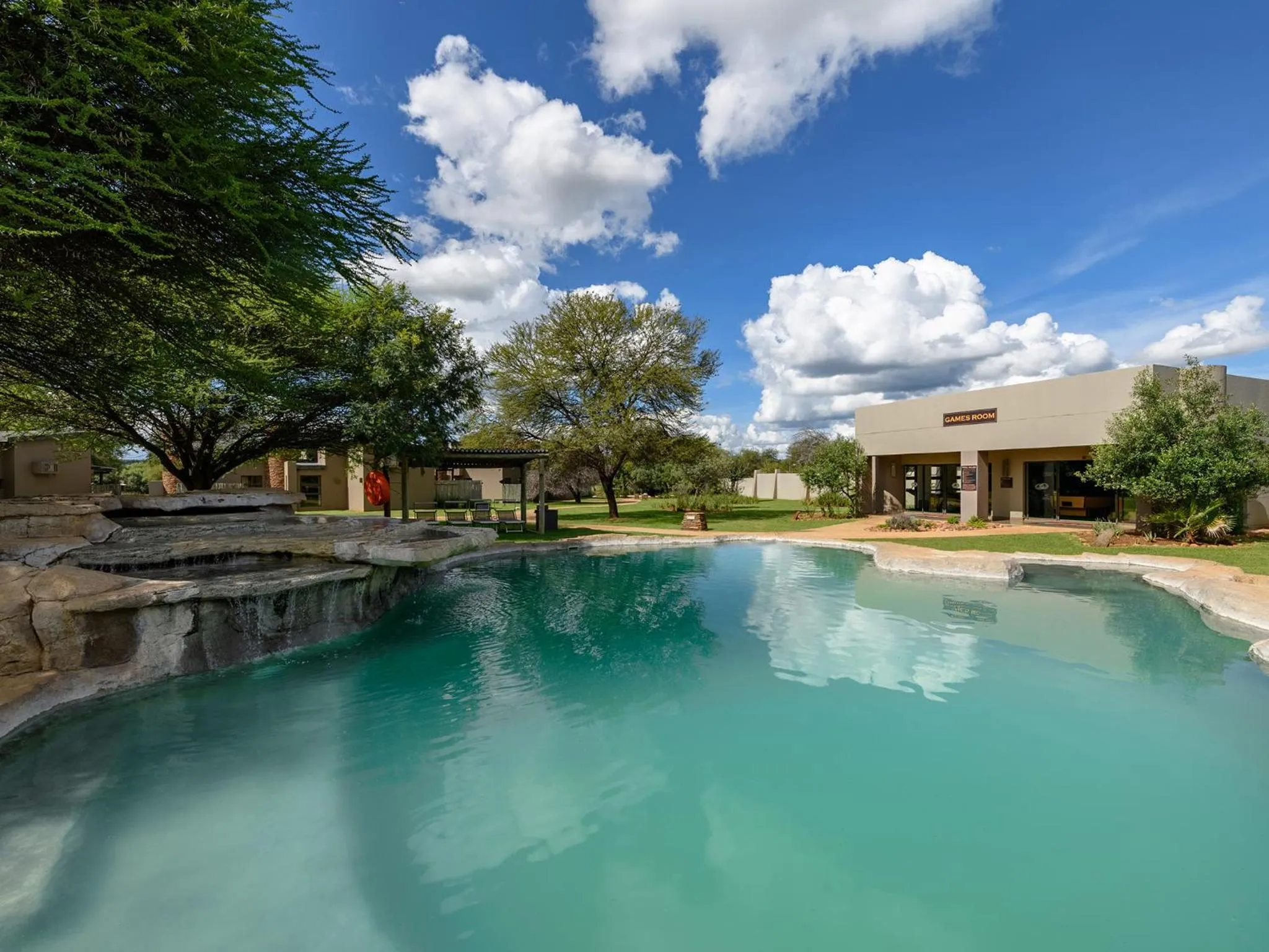 Swimming pool in Monomotapa Village