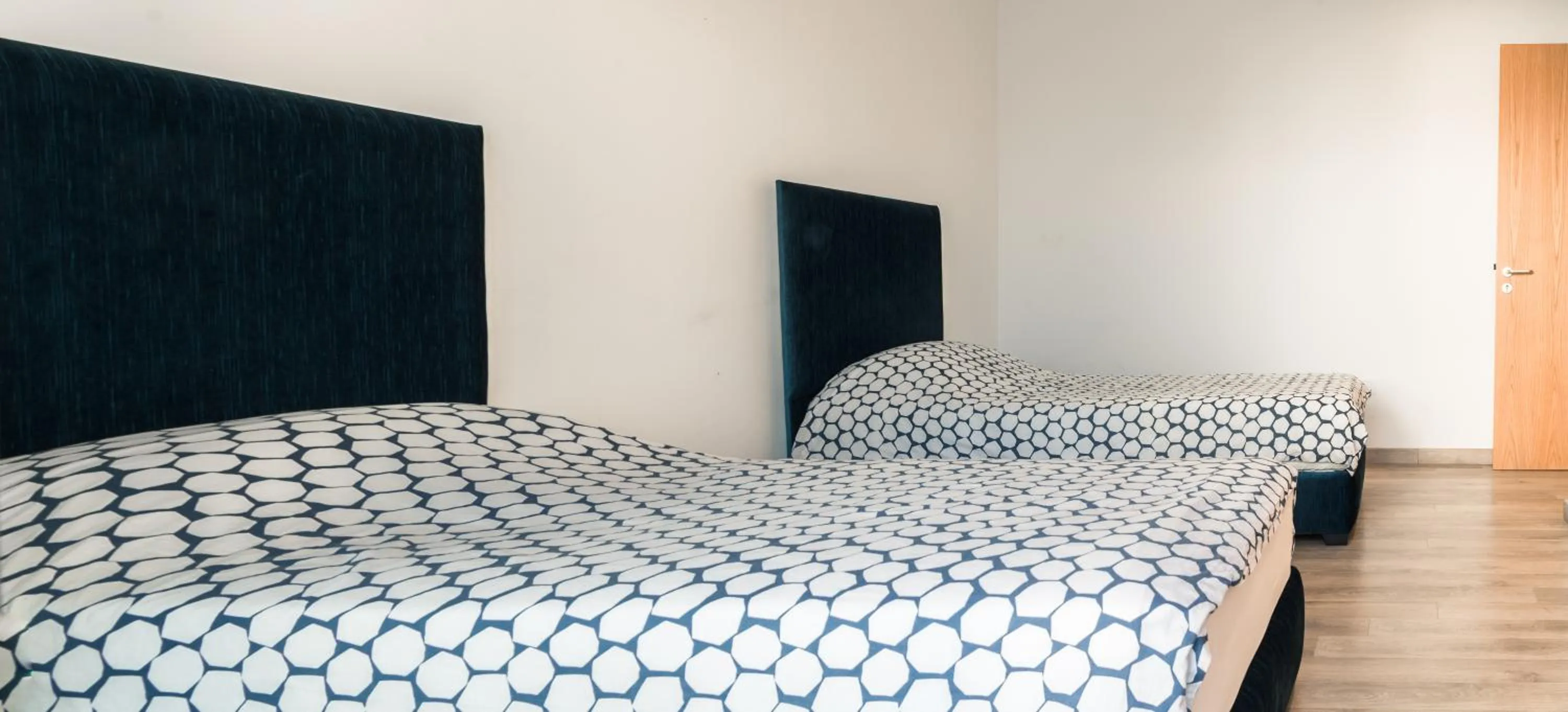 Bed in Marina Rabat Suites & Apartments