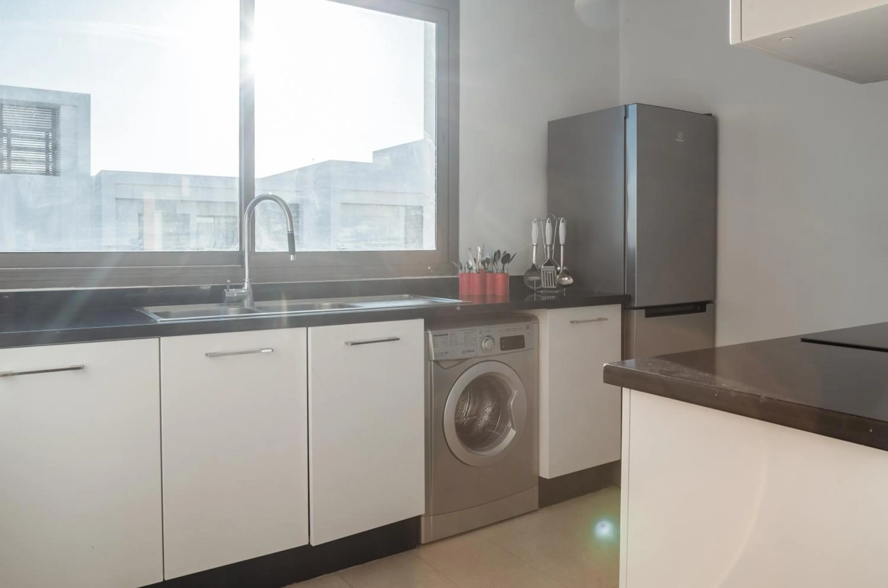 stove in Marina Rabat Suites & Apartments