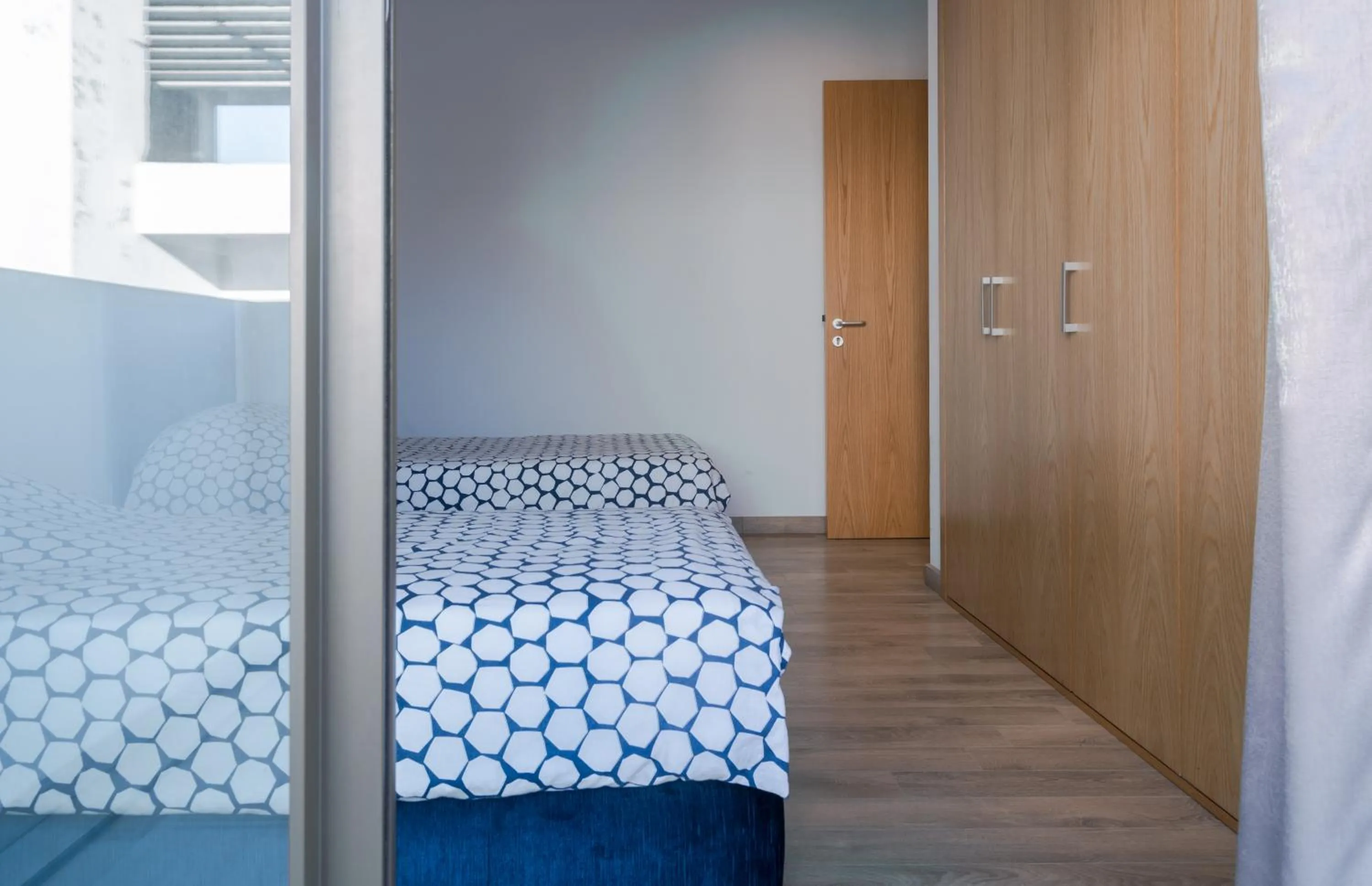 Bed in Marina Rabat Suites & Apartments