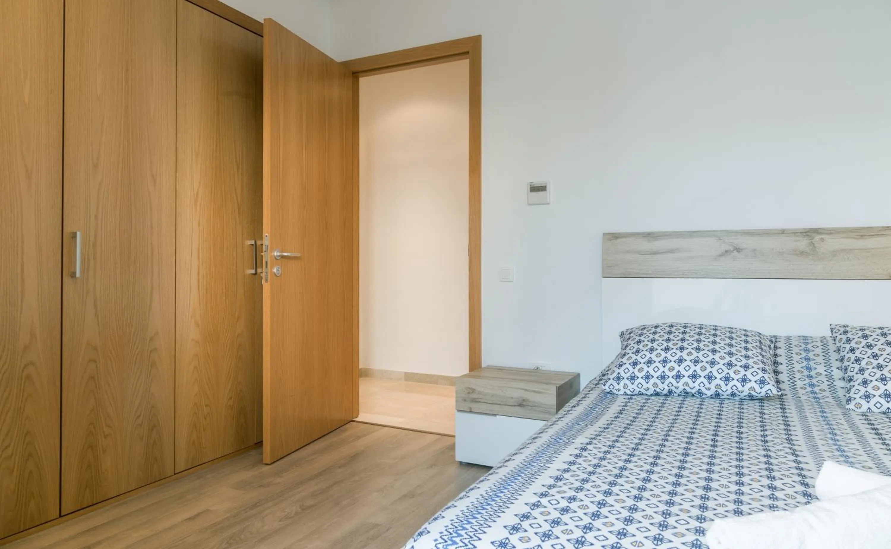 Bed in Marina Rabat Suites & Apartments