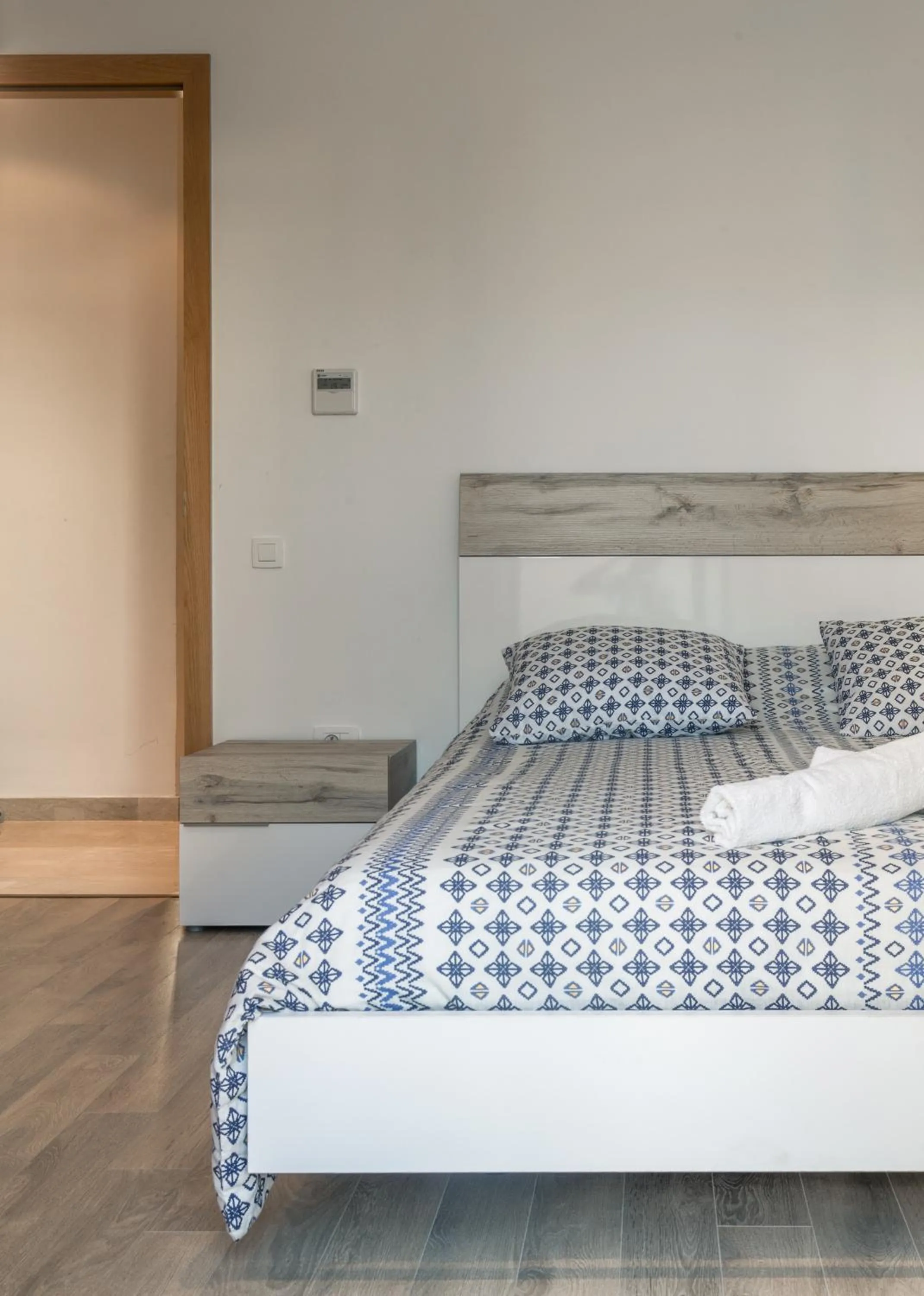 Bed in Marina Rabat Suites & Apartments