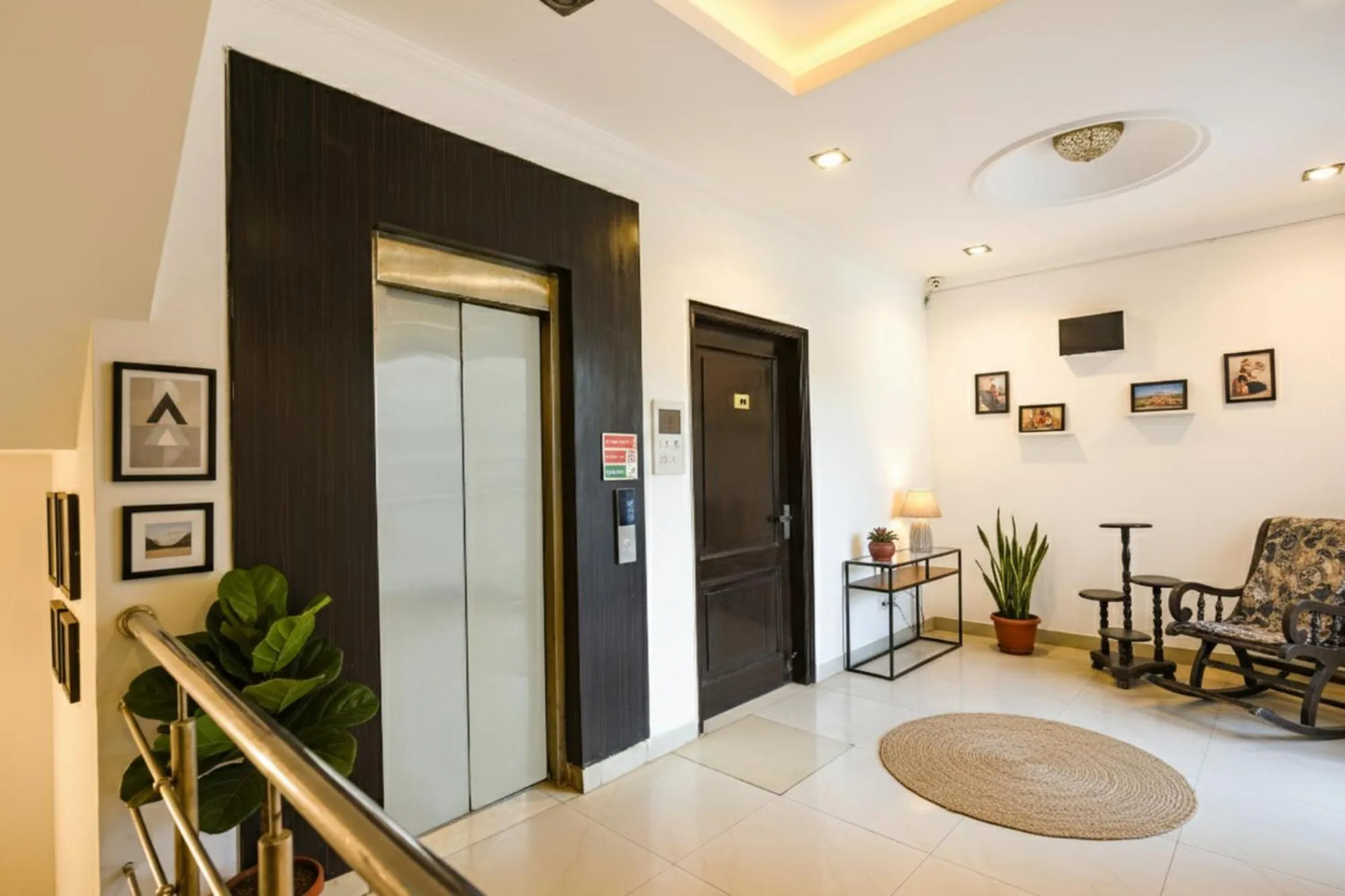 elevator in FabHotel Velvet Suites Near Millennium City Centre Gurugram