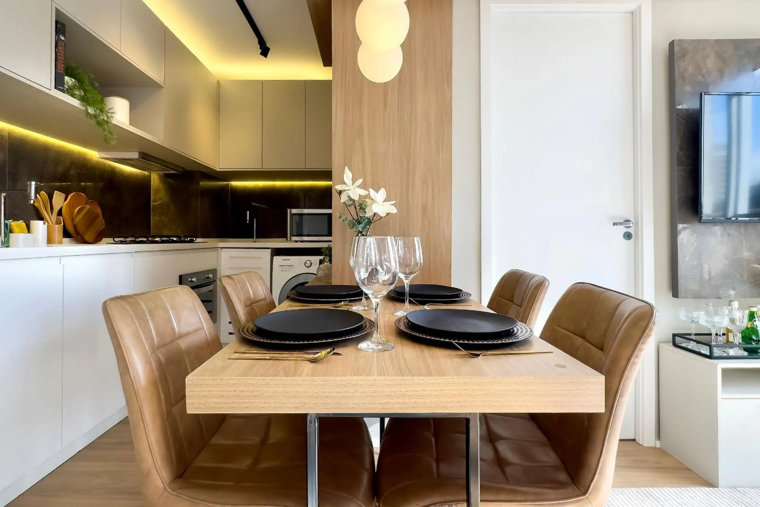 Living room in Composite Moema