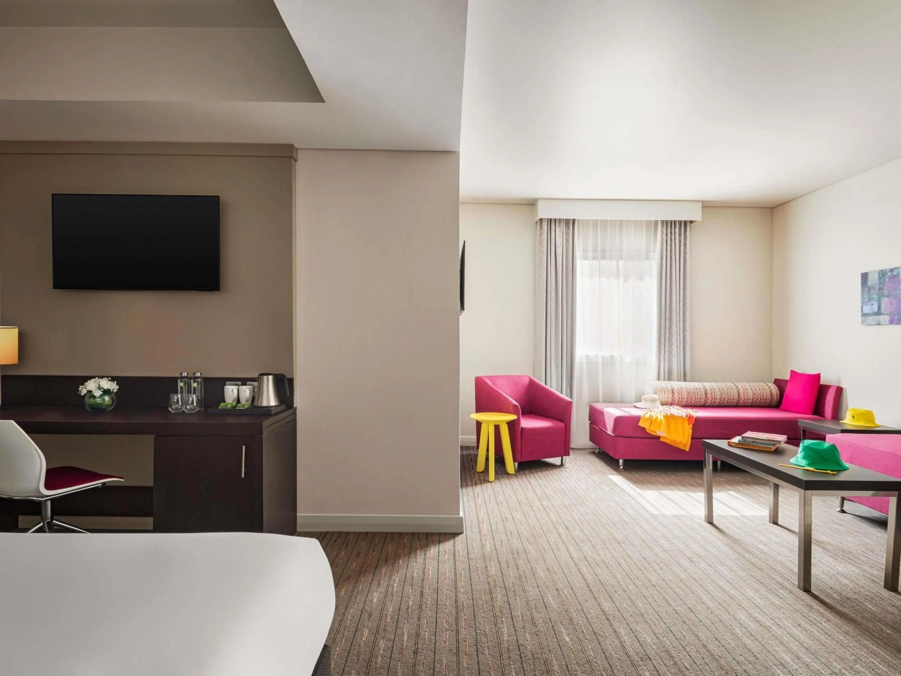 Bedroom in ibis Styles Sharjah