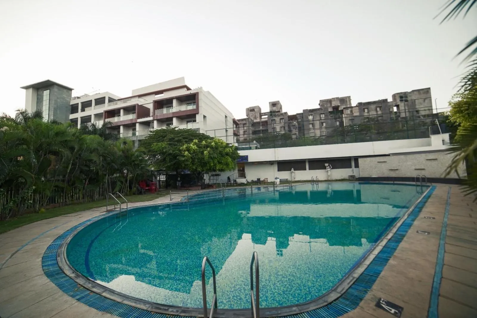 Swimming pool in BNGV Grandeur Hotel & Banquets