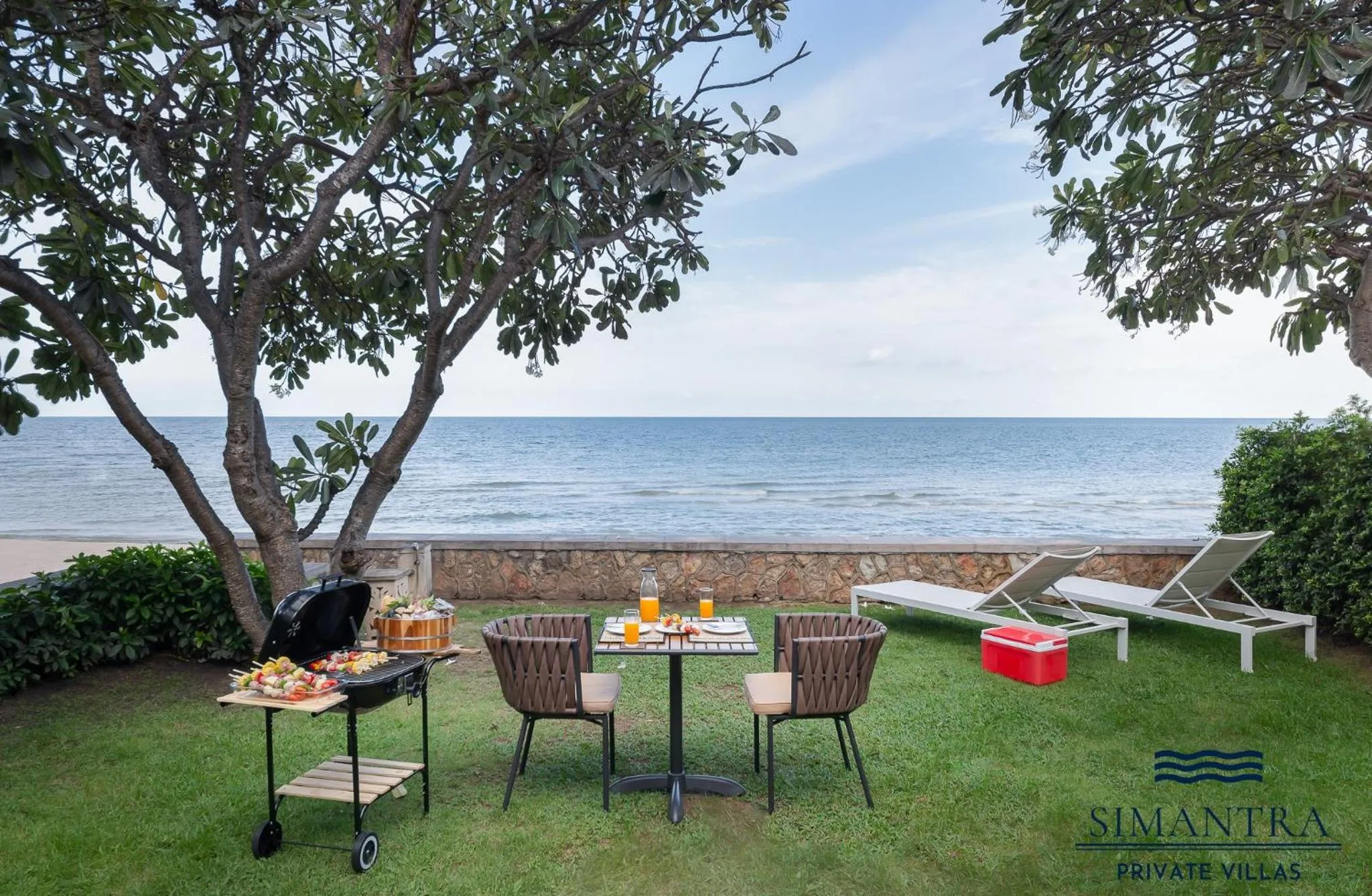 Garden in Simantra Private Villas